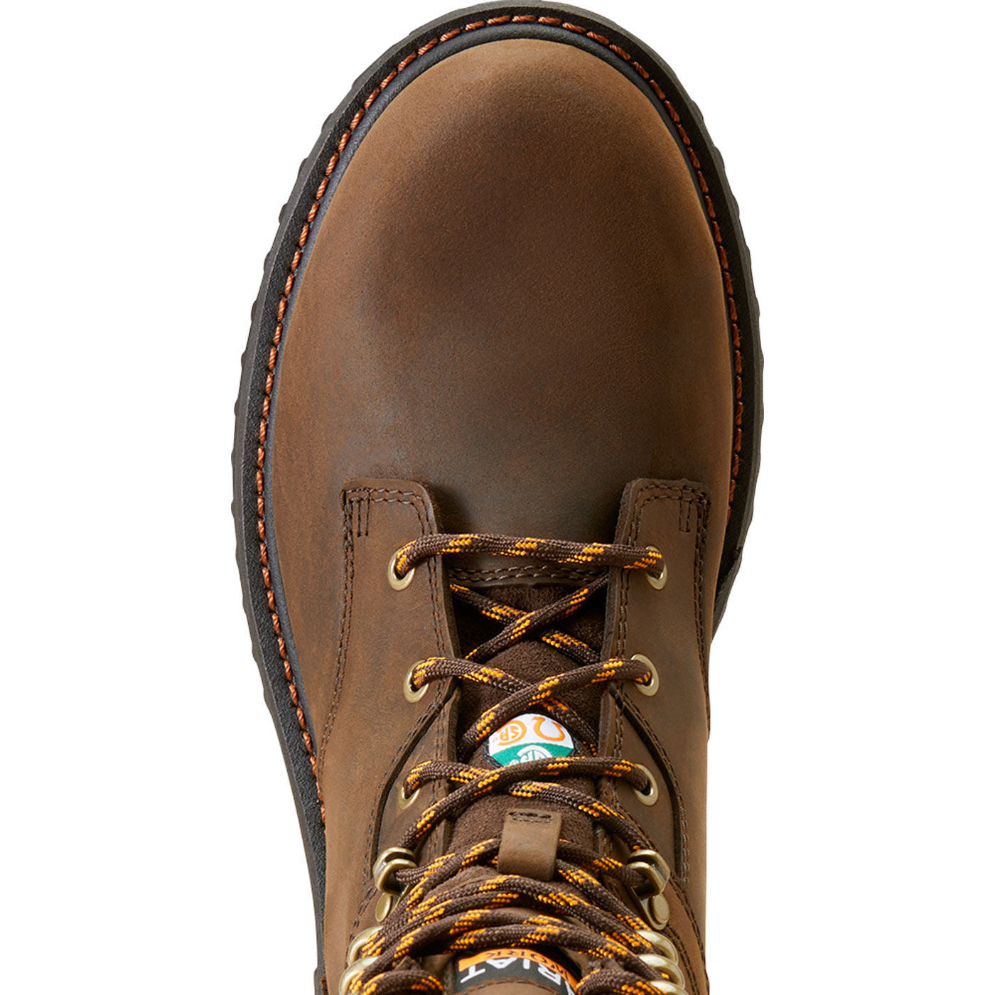 Ariat RigTEK CSA Men's 8-inch Composite Toe Electrical Hazard Puncture-Resisting Waterproof Work Boot - birdseye