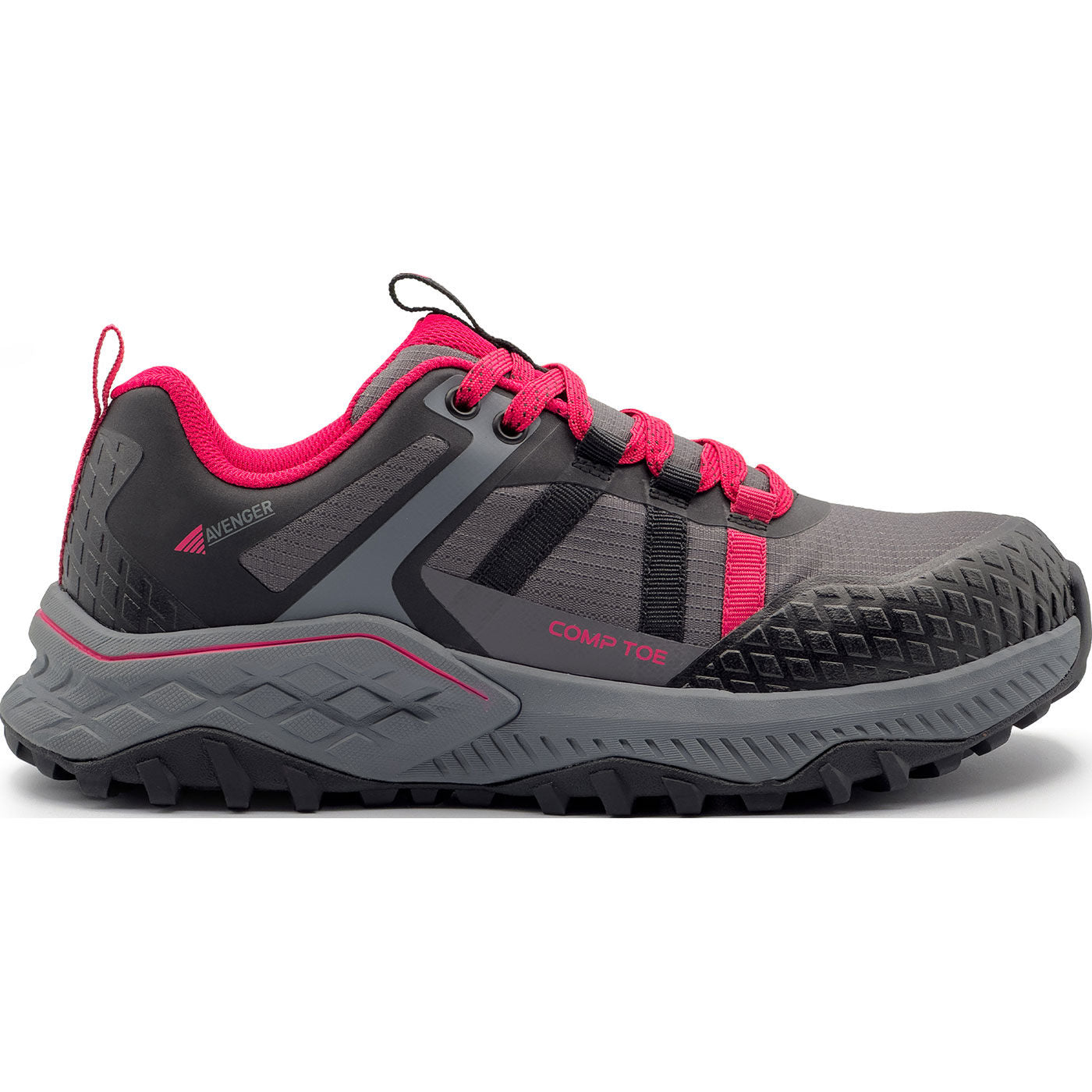 Avenger Aero Trail Women's Composite Toe Electrical Hazard Athletic Work Shoe - profile