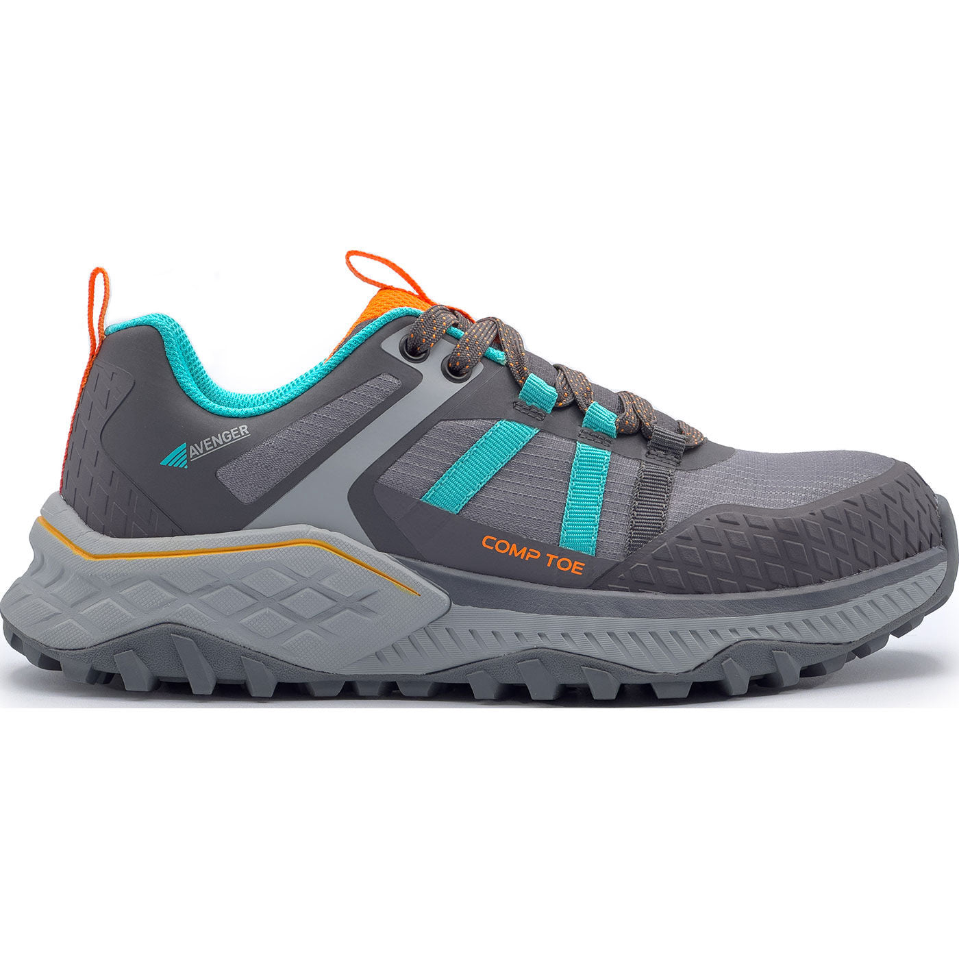 Avenger Aero Trail Women's Composite Toe Electrical Hazard Athletic Work Shoe - profile