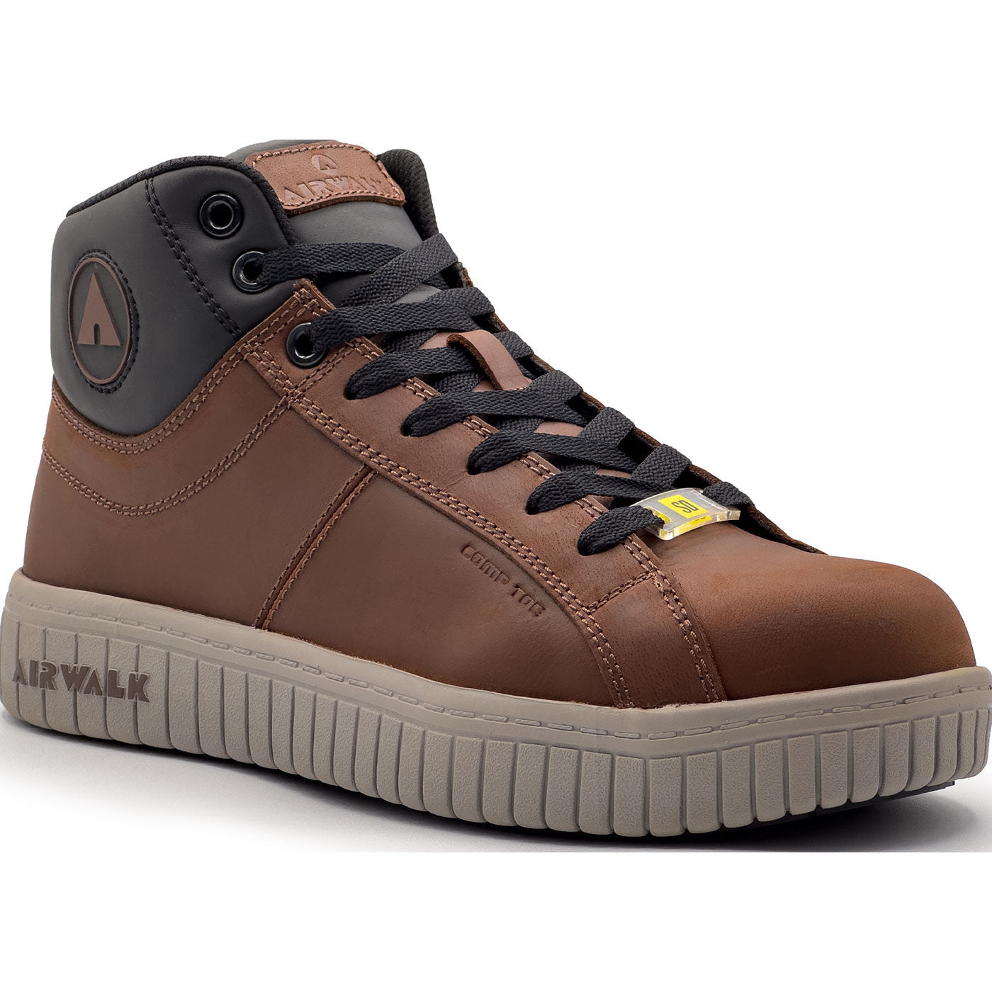 Airwalk Deuce Mid Women's Composite Toe Static-Dissipative Athletic Work Shoe - profile