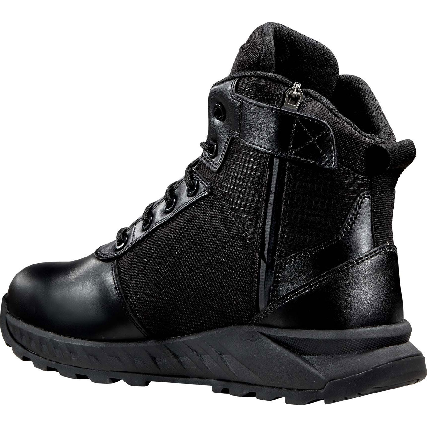 BD Protective BDX Unisex 6-inch Composite Toe Electrical Hazard Waterproof Zipper Tactical Boot - back