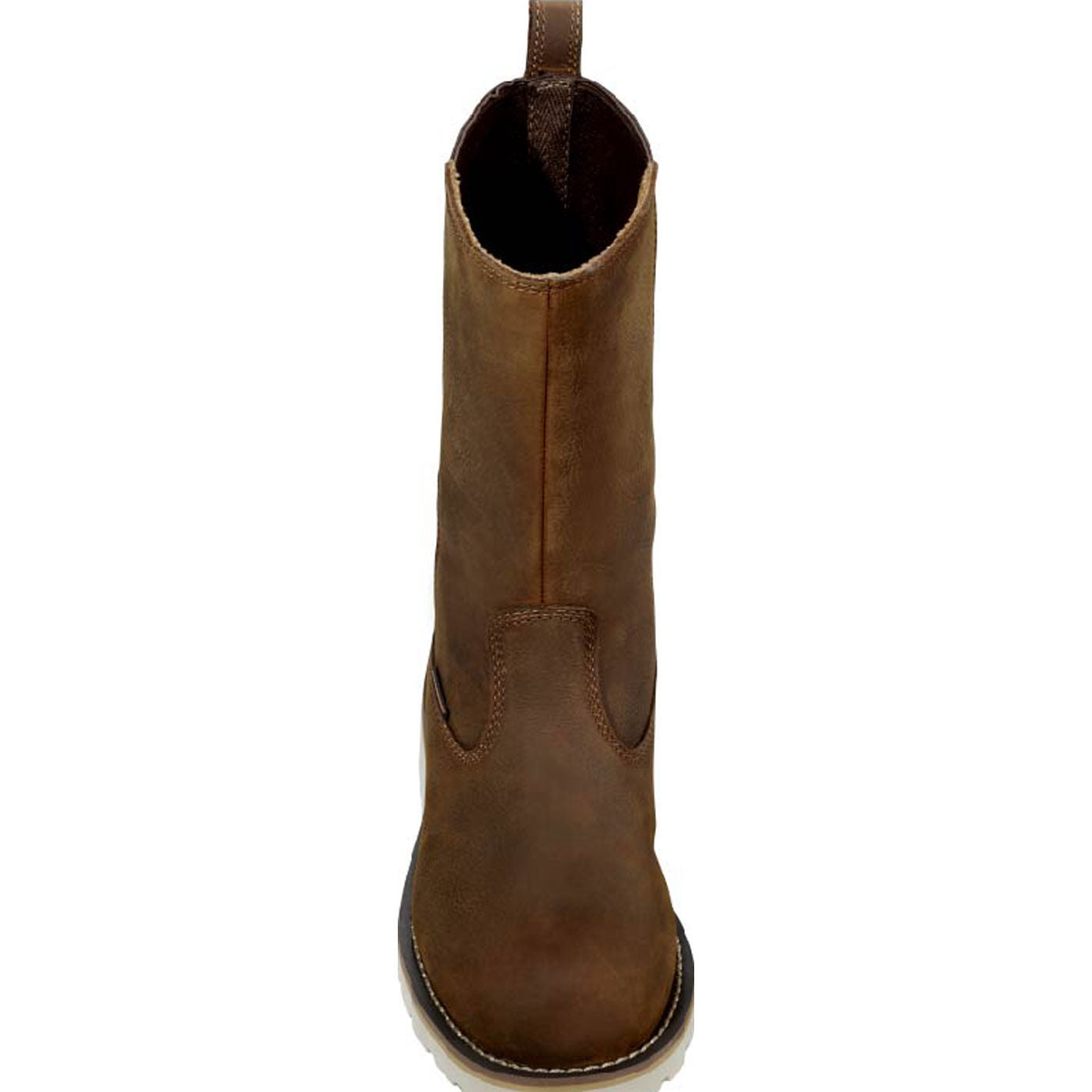 Carhartt Wedge Women's 10-inch Steel Toe Electrical Hazard Waterproof Pull-On Work Boot - front