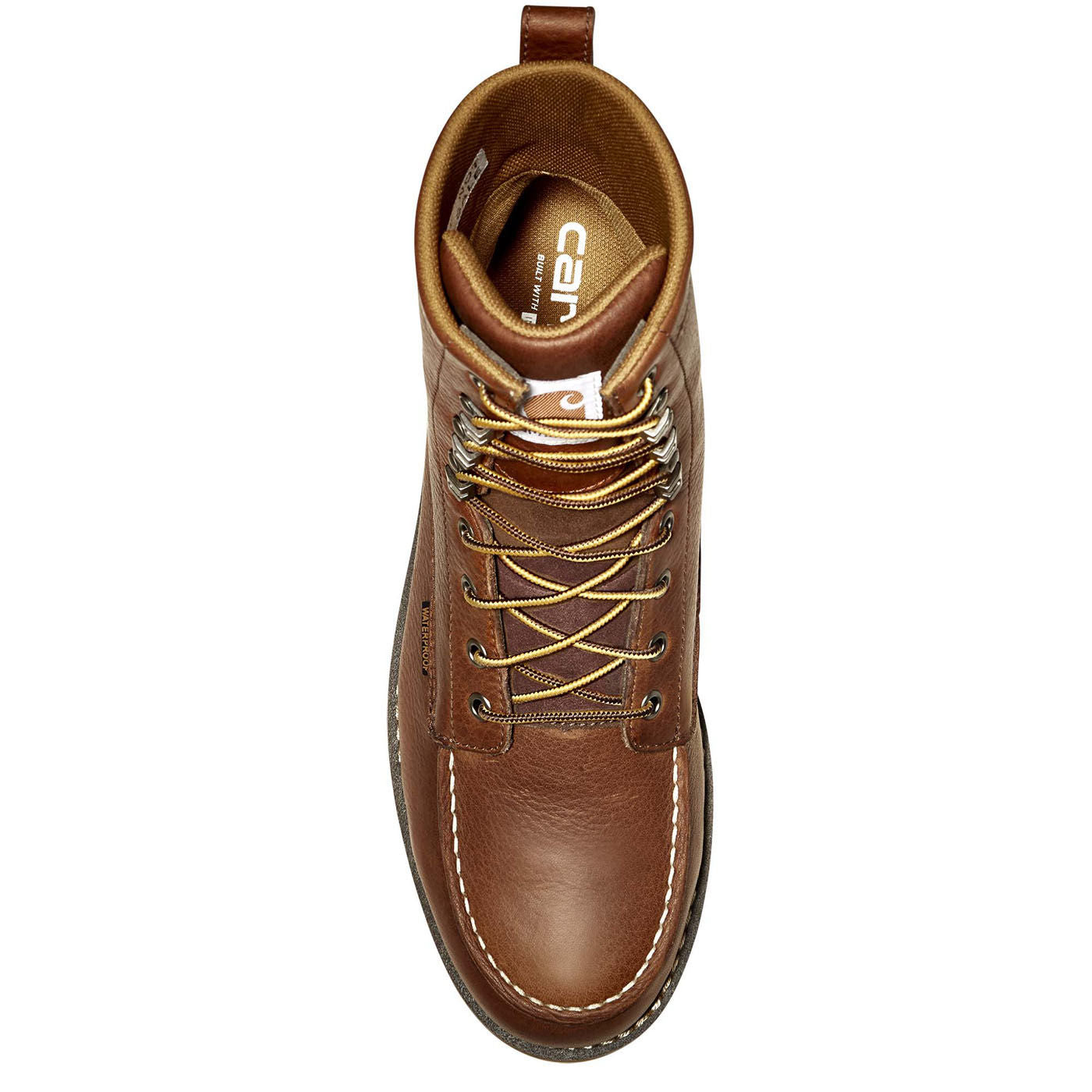 Carhartt Wedge Men's 8-inch Steel Toe Electrical Hazard Waterproof Work Boot - birdseye