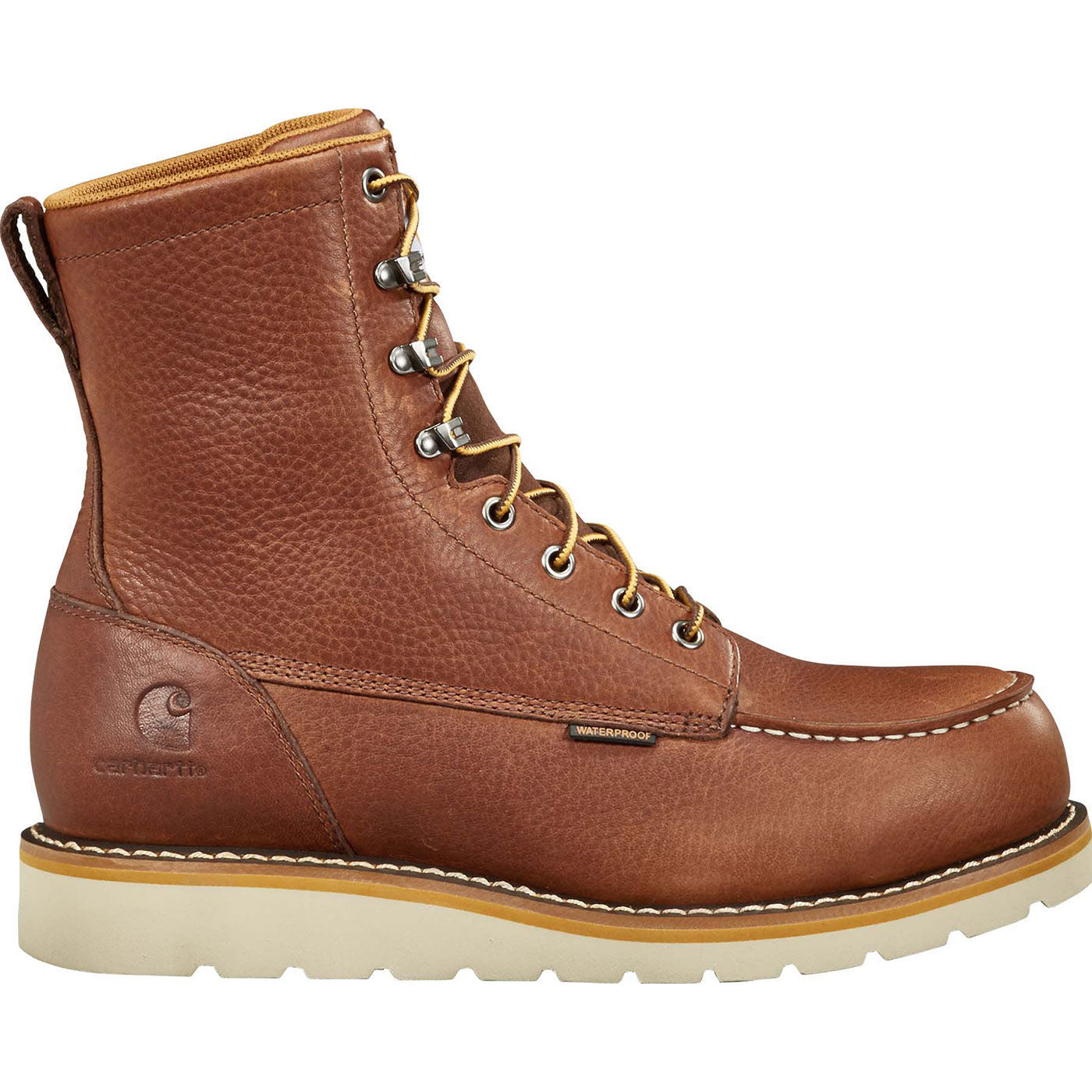 Carhartt Wedge Men's 8-inch Steel Toe Electrical Hazard Waterproof Work Boot - profile