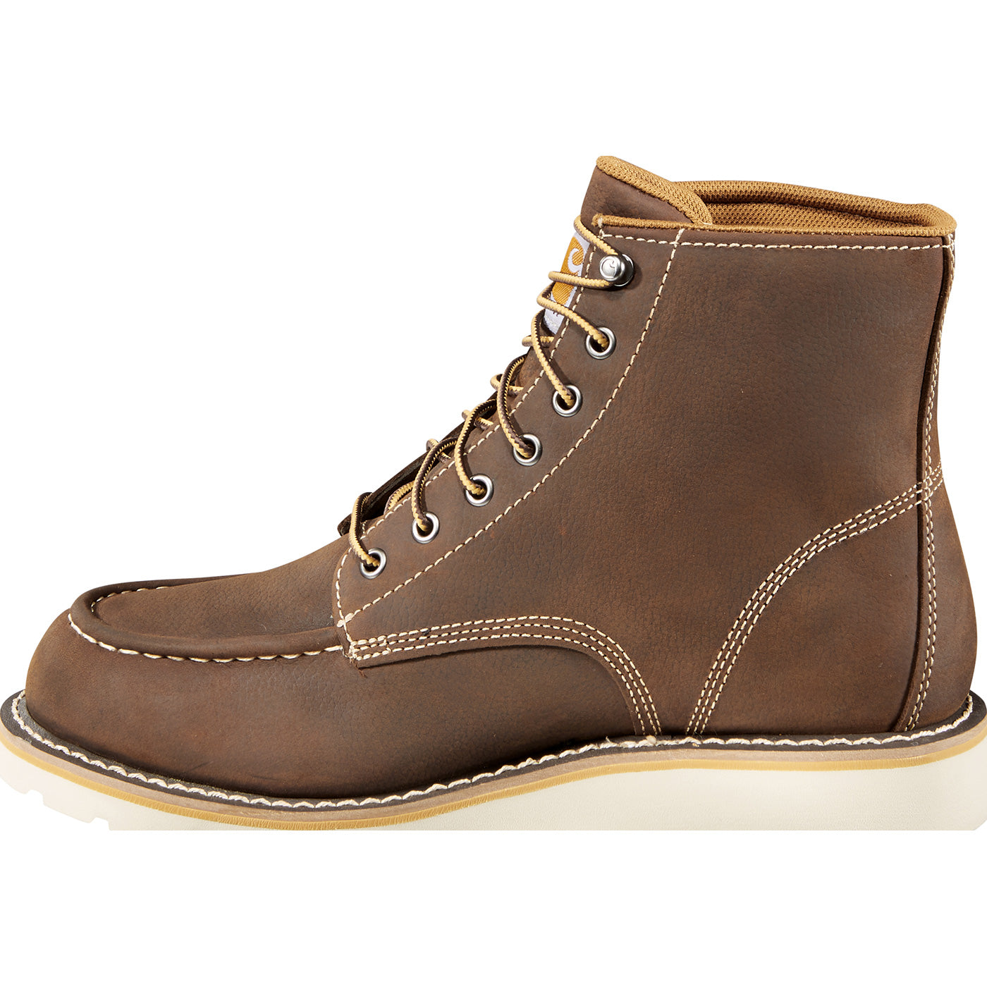 Carhartt Wedge Men's Moc-Toe Electrical Hazard Waterproof Leather Work Boot - profile