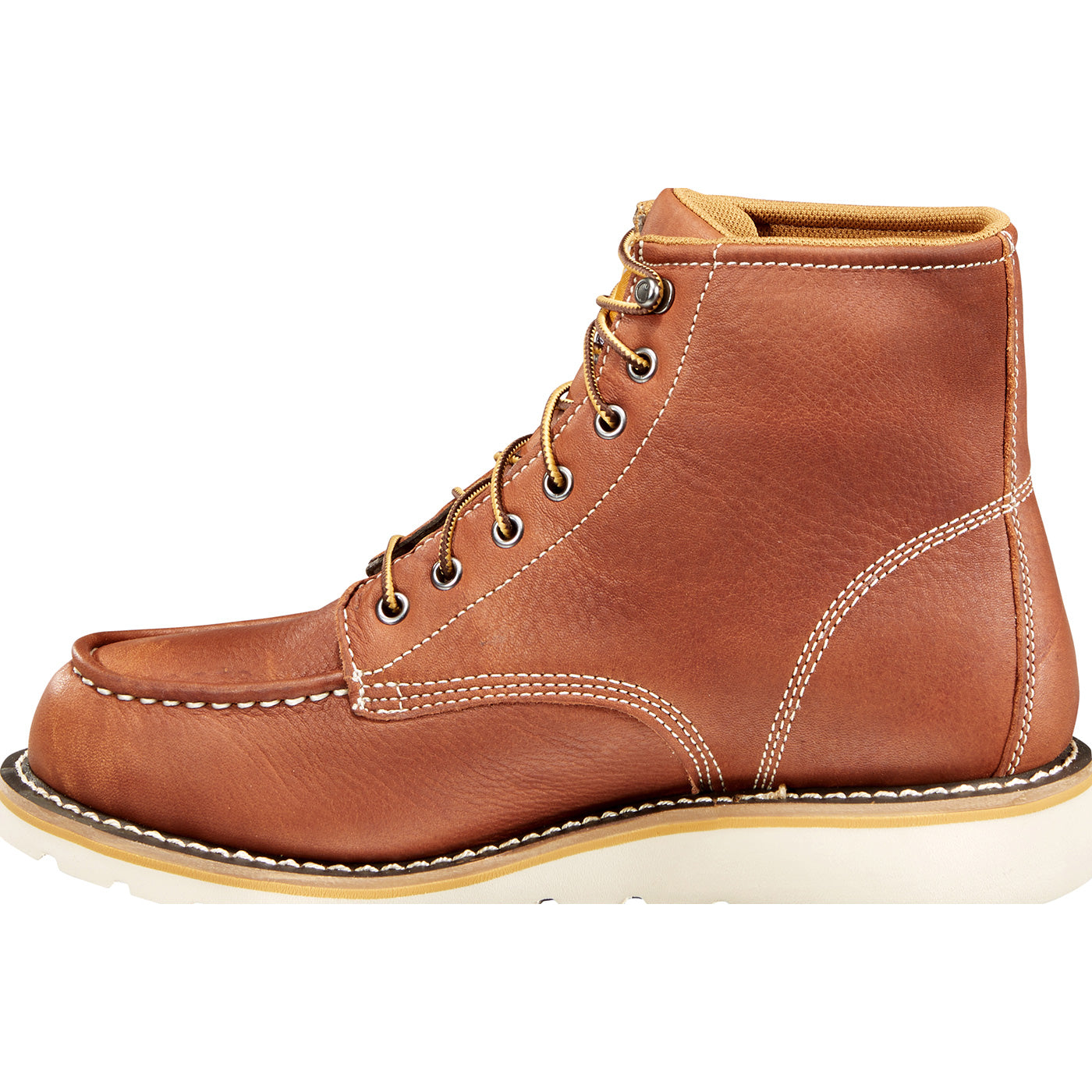 Carhartt Wedge Men's Moc Toe Electrical Hazard Waterproof Leather Work Boot - profile