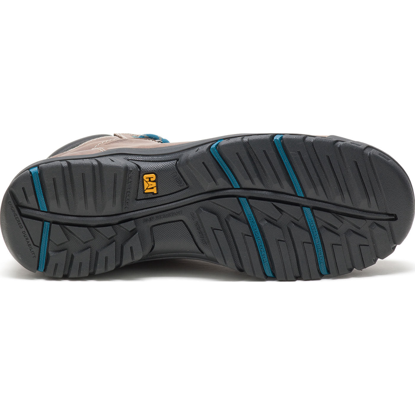 Cat Mae Women's Steel Toe Electrical Hazard Waterproof Leather Work Hiker - outsole
