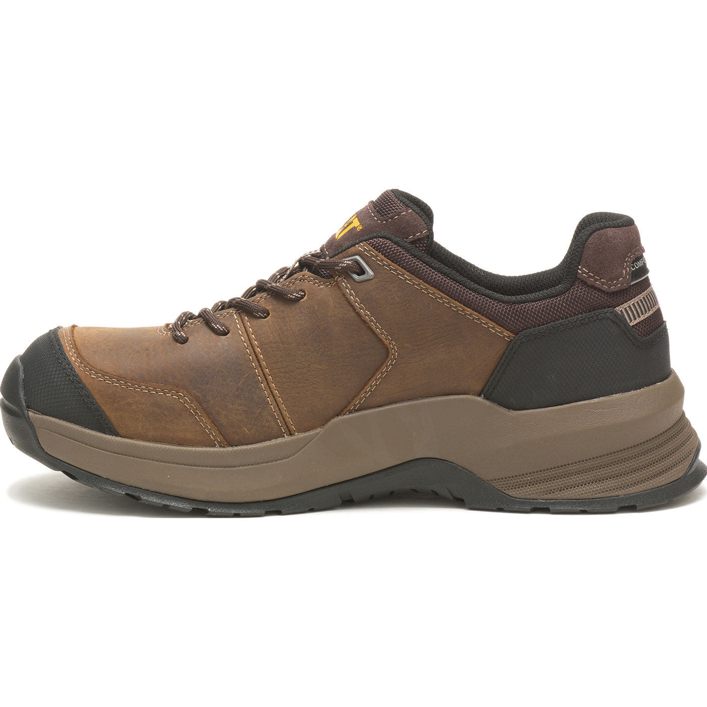 Cat Streamline 2.0 Men's Composite Toe Electrical Hazard Leather Work Shoe - profile