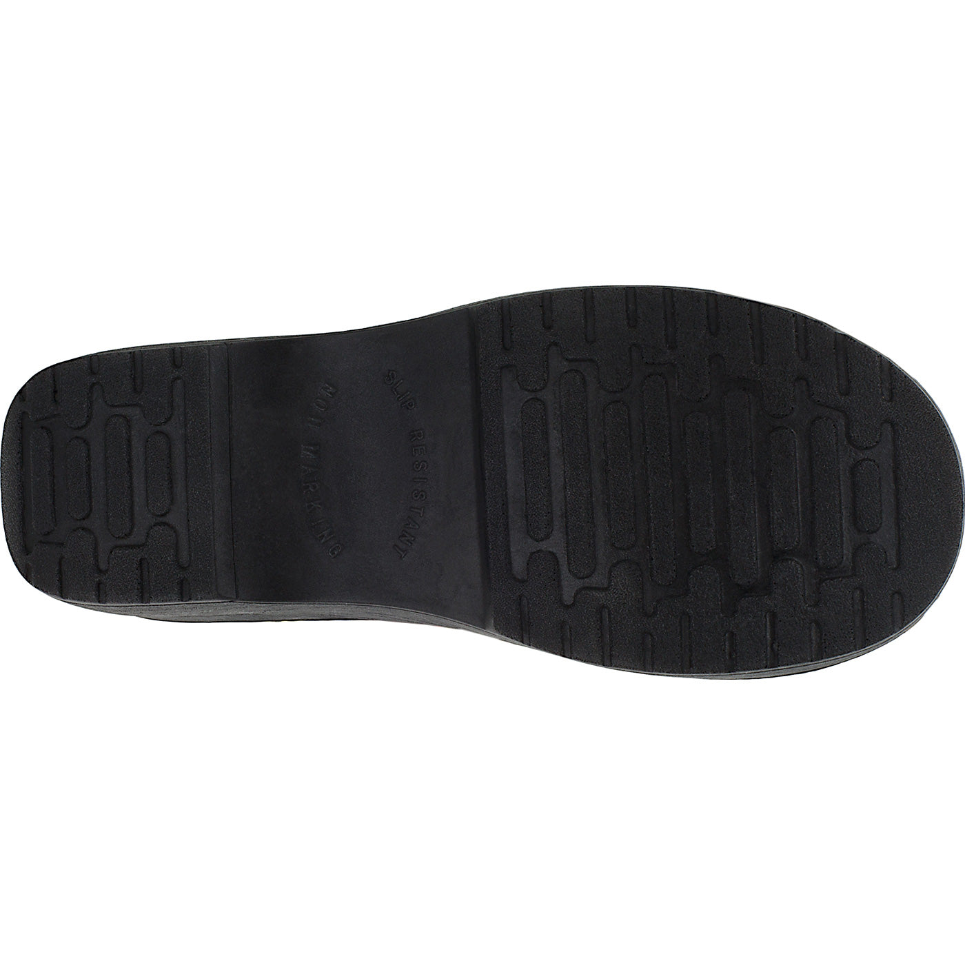 Easy WORKS by Easy Street Lyndee Blue Pop Women's Slip-Resistant Patent Slip-On Work Shoe - outsole