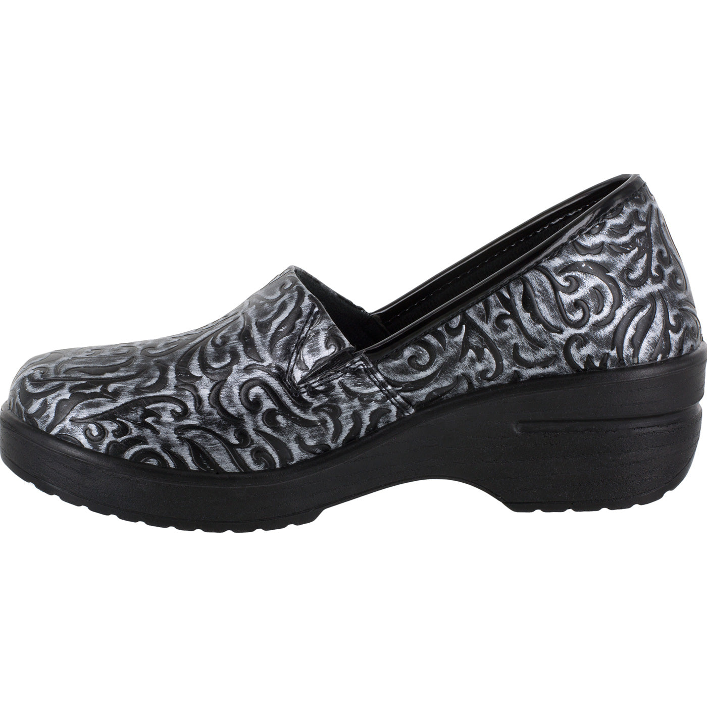 Easy WORKS by Easy Street Laurie Women's Slip-Resistant Slip-on Work Shoe - profile