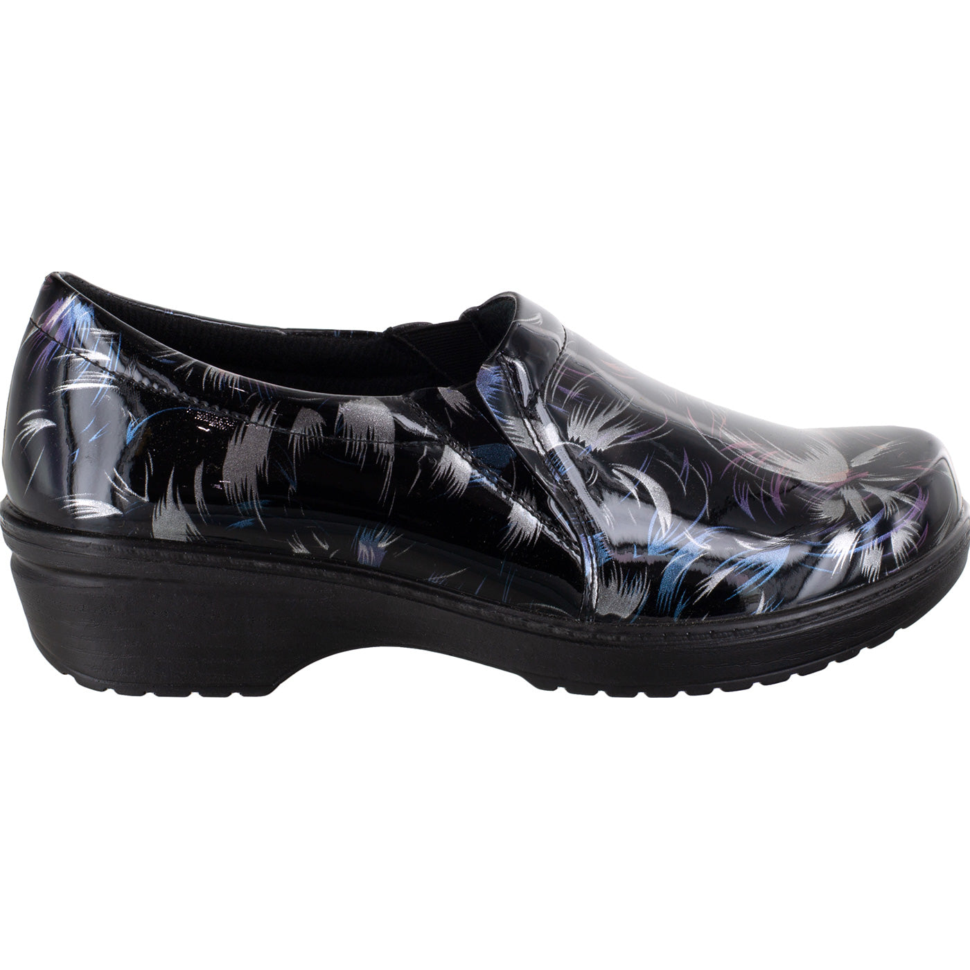 Easy WORKS by Easy Street Tiffany Women's Slip-Resistant Slip-On Work Shoe - profile