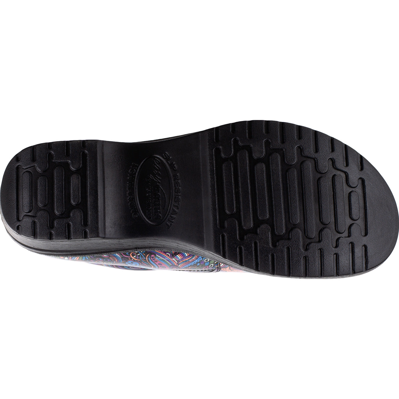 Easy WORKS by Easy Street Tiffany Women's Slip-Resistant Slip-On Work Shoe - outsole