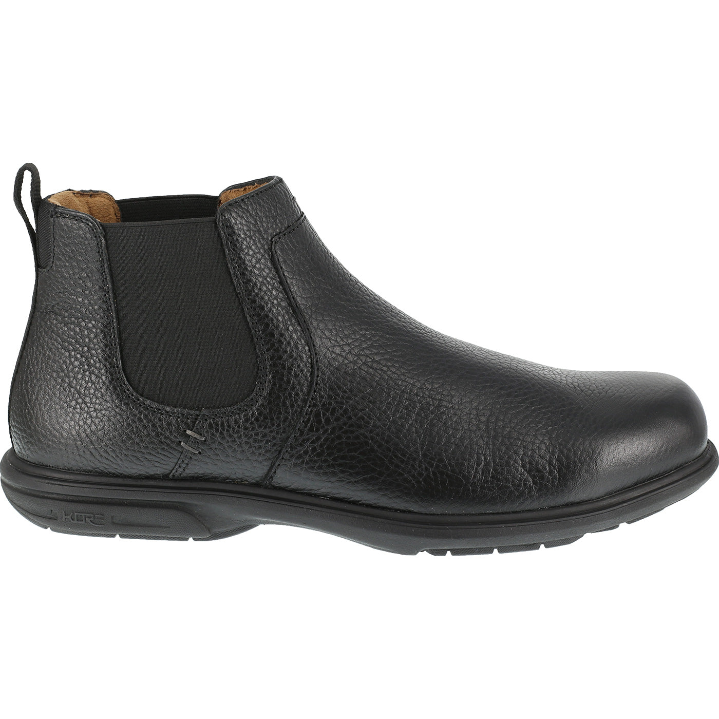 Florsheim Work Loedin Men's Steel Toe Static-Dissipative Black Romeo Work Boot - profile