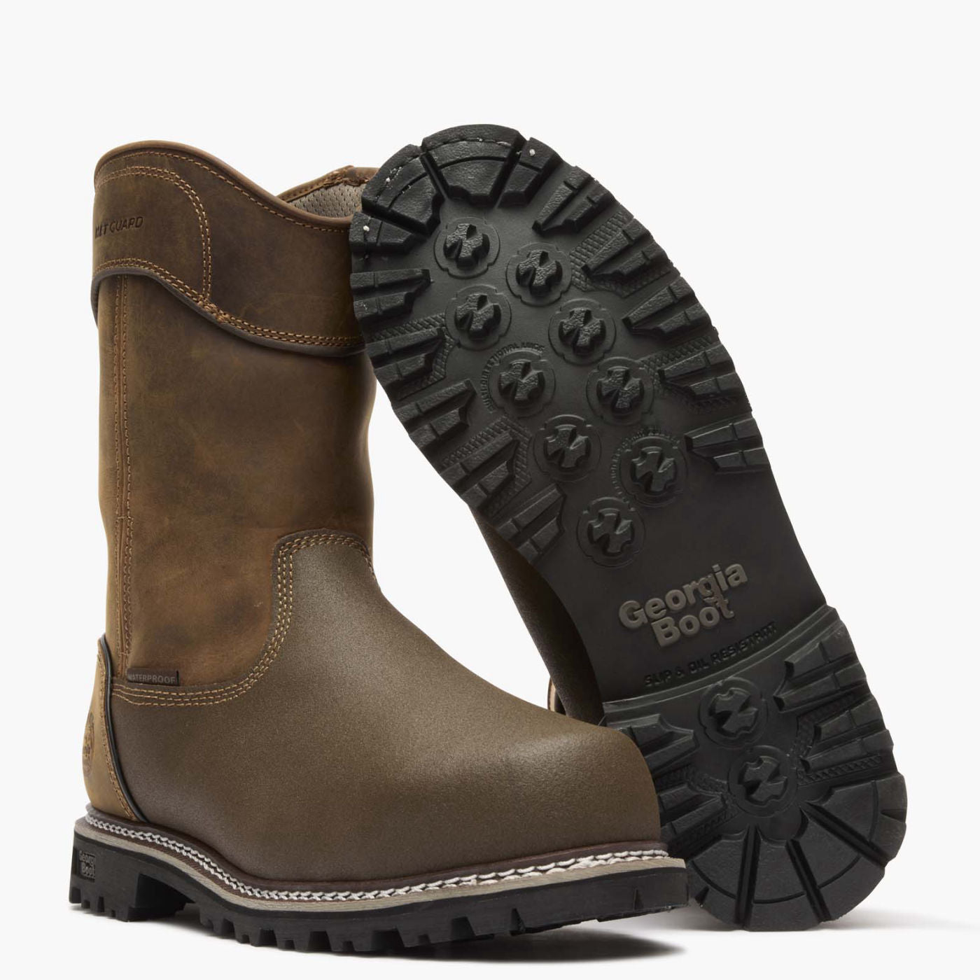 Georgia Boot Men's Brute Met Guard Composite Toe Waterproof Work Boot