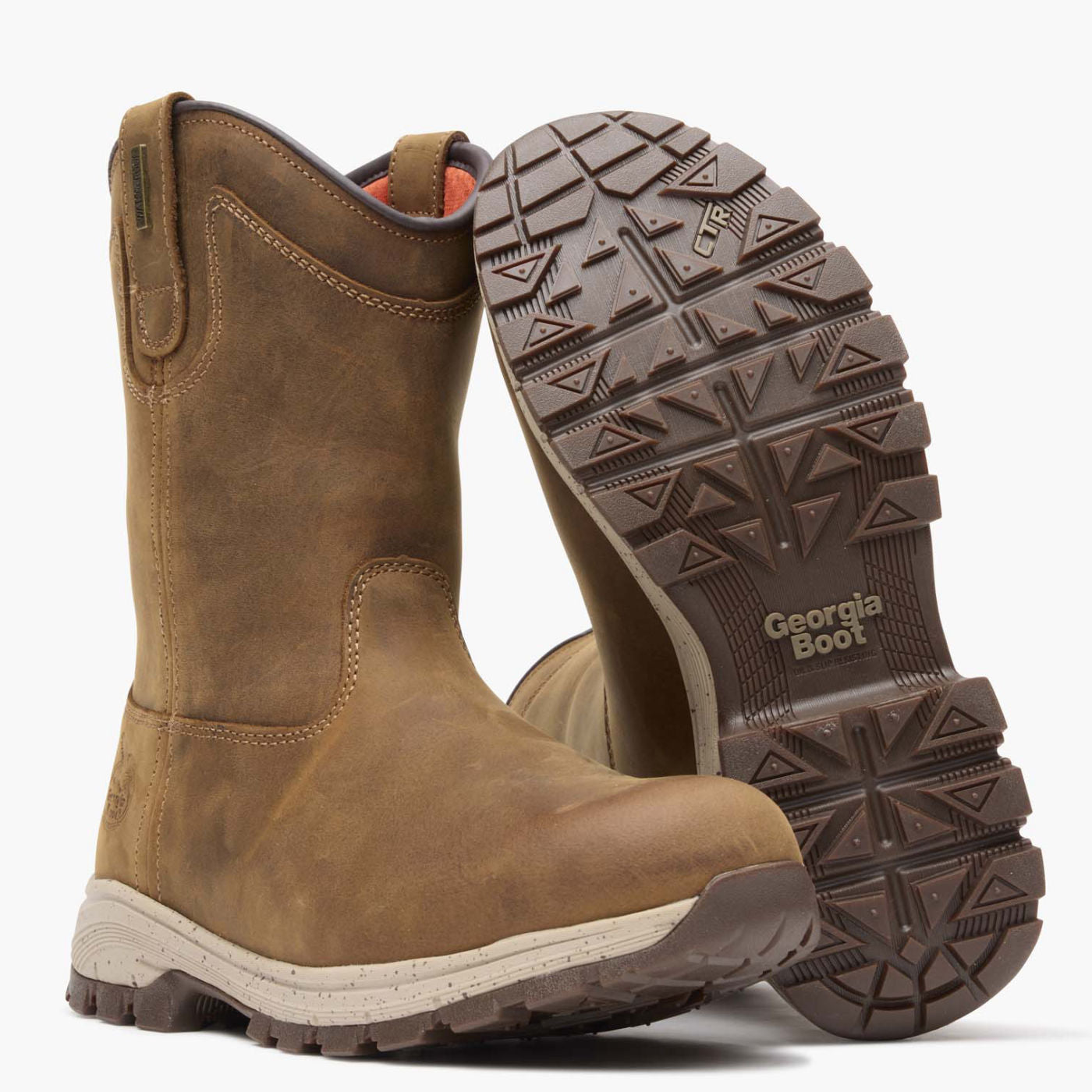 Georgia Boot Eagle Trail Women's Waterproof Pull-On Work Boot