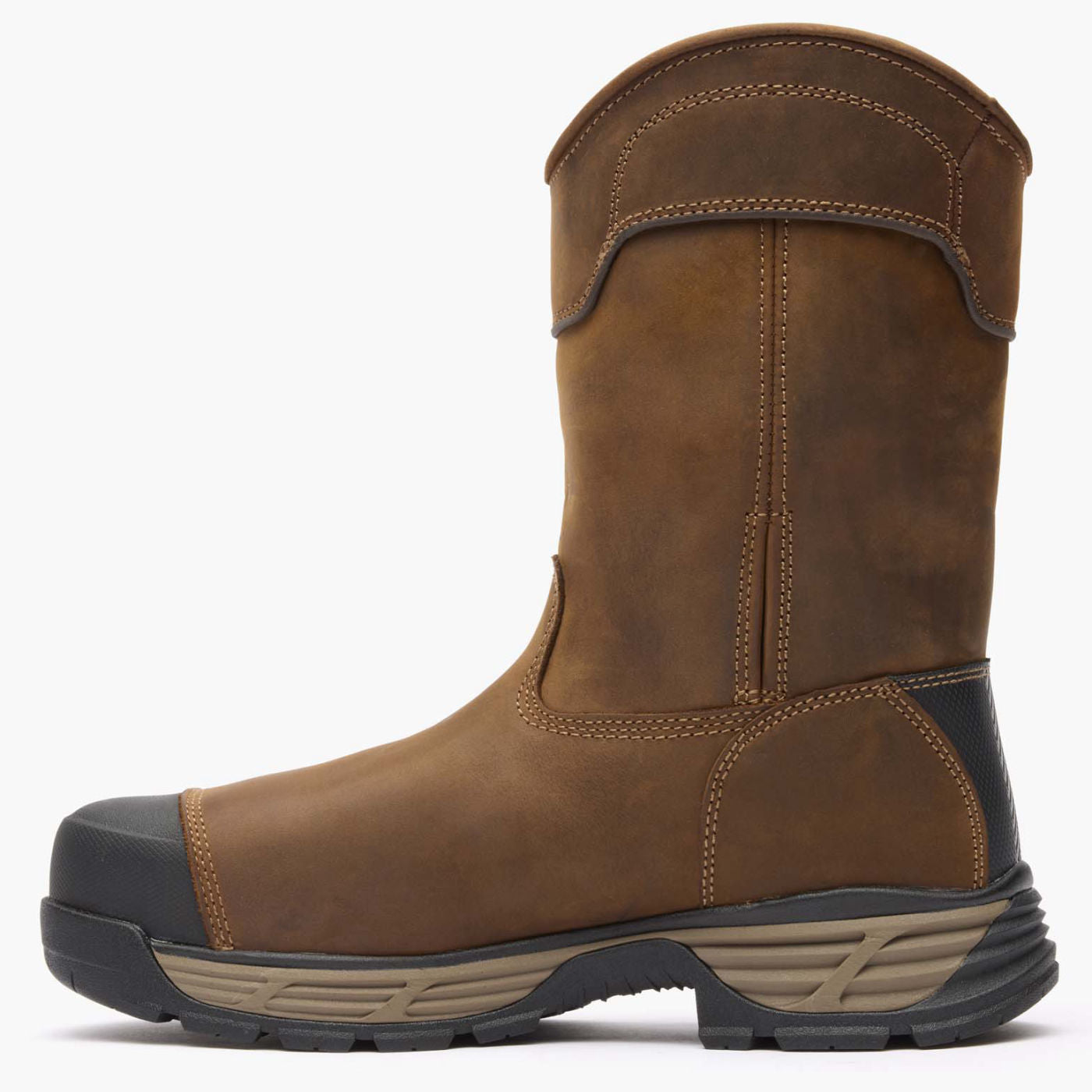 Georgia Boot Durablend Edge 10" Waterproof Alloy Toe Pull On Work Boot