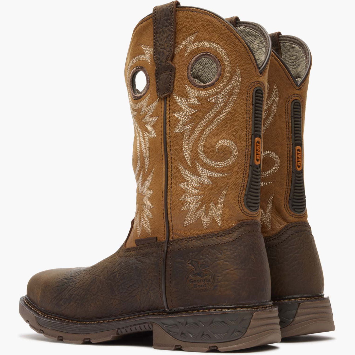 Georgia Boot Carbo-Tec FLX 11" Waterproof Alloy Toe Pull On Work Boot