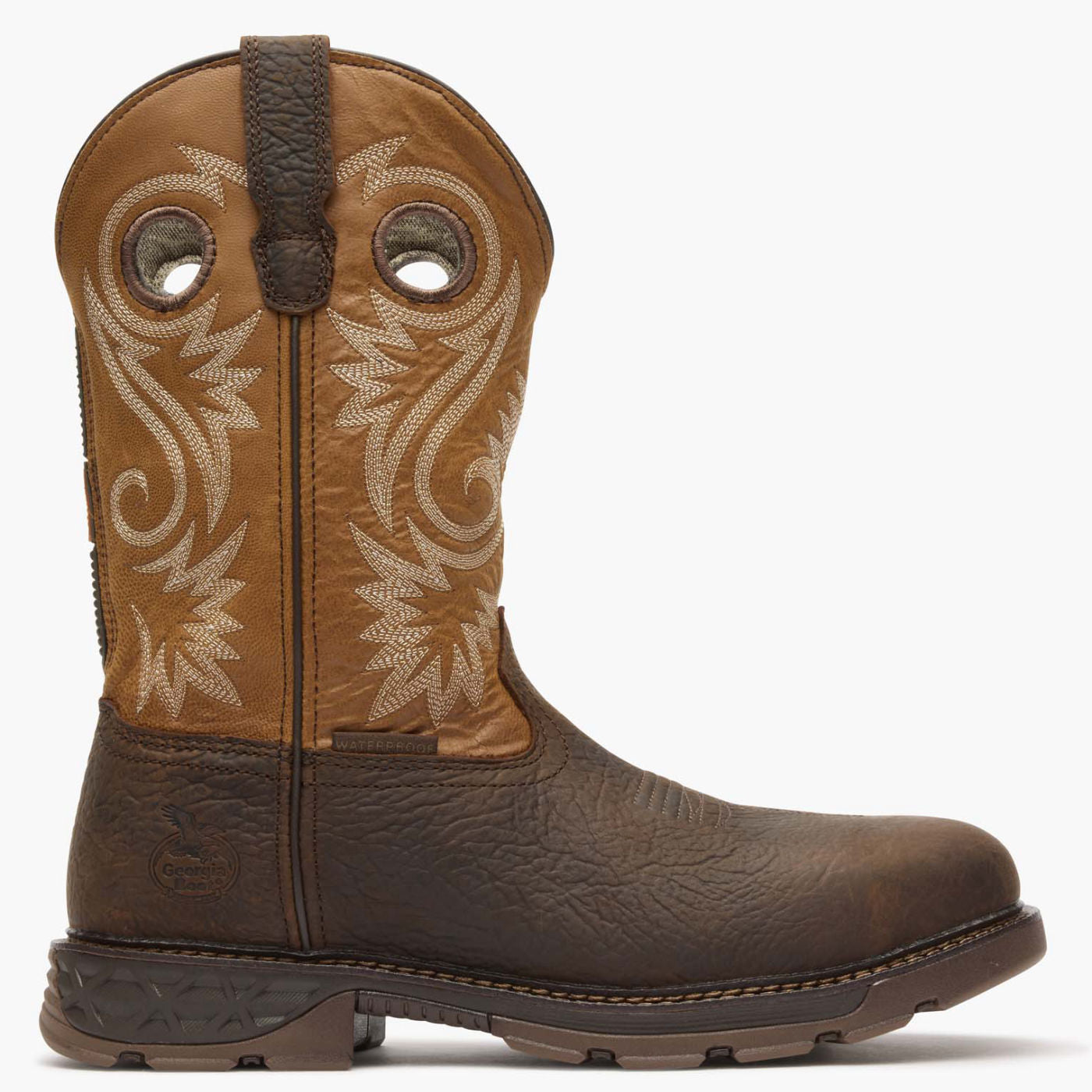Georgia Boot Carbo-Tec FLX 11" Waterproof Alloy Toe Pull On Work Boot