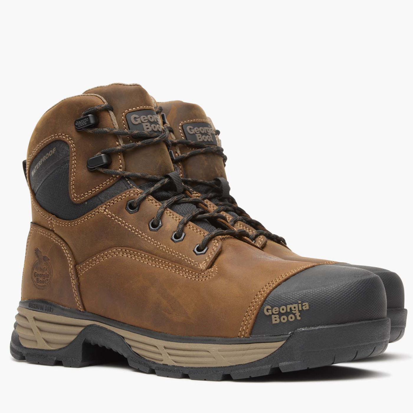 Georgia Boot Durablend Edge 6" Waterproof Alloy Toe Work Boot