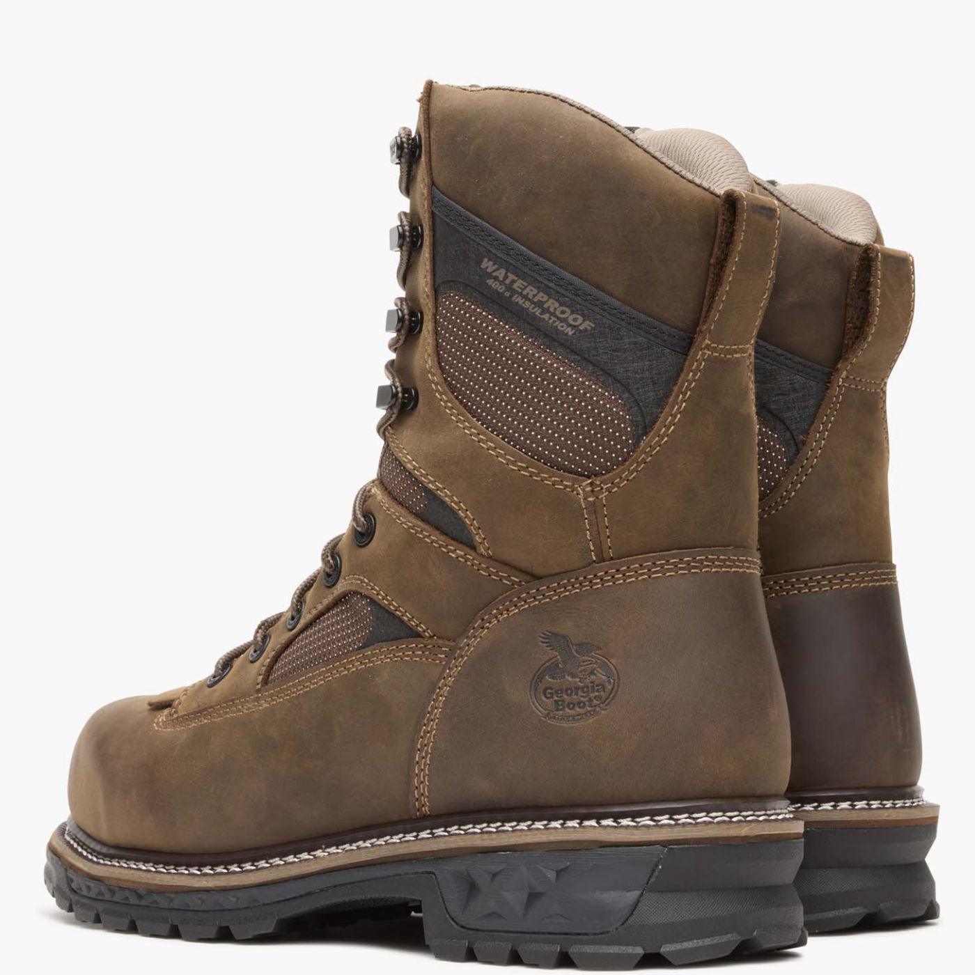 Georgia Boot LTX Logger 9" Composite Toe 400G Insulated Waterproof Work Boot
