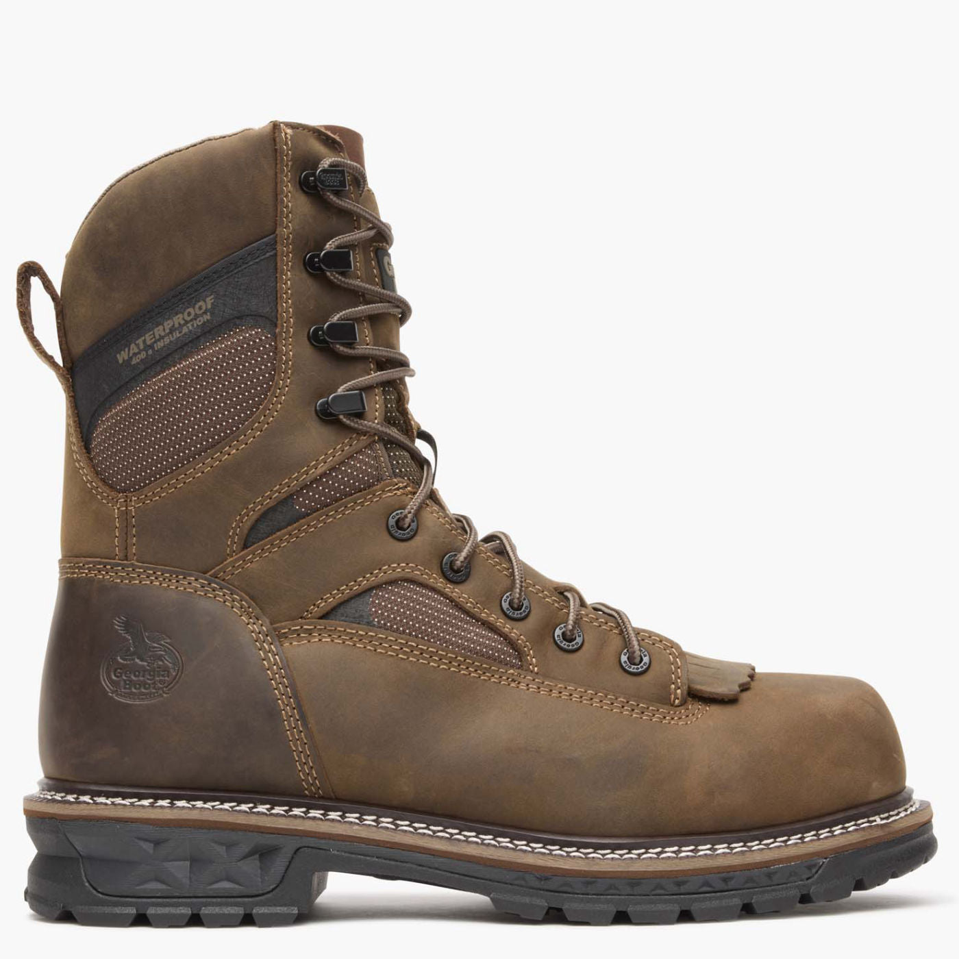Georgia Boot LTX Logger 9" Composite Toe 400G Insulated Waterproof Work Boot
