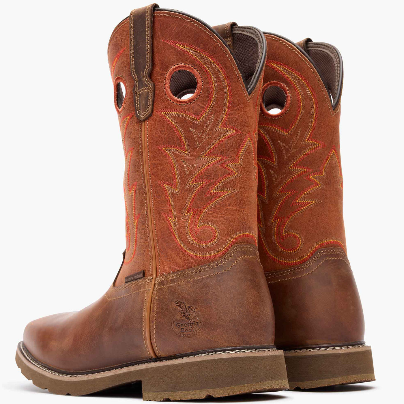 Georgia Boot Core 37 Western 11" Waterproof Pull-On Work Boot