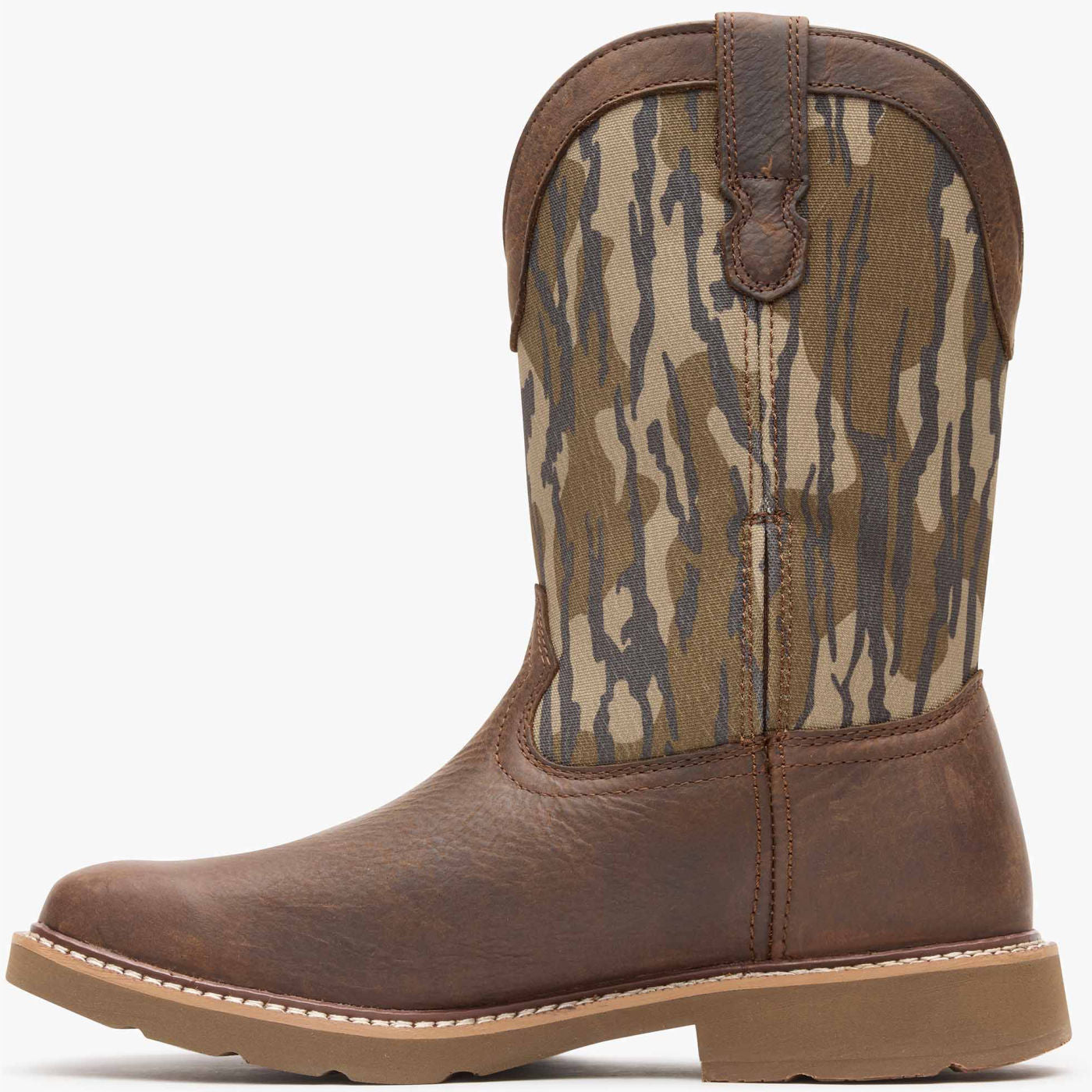 Georgia Boot Core 37 Western 11" Mossy Oak Pull On