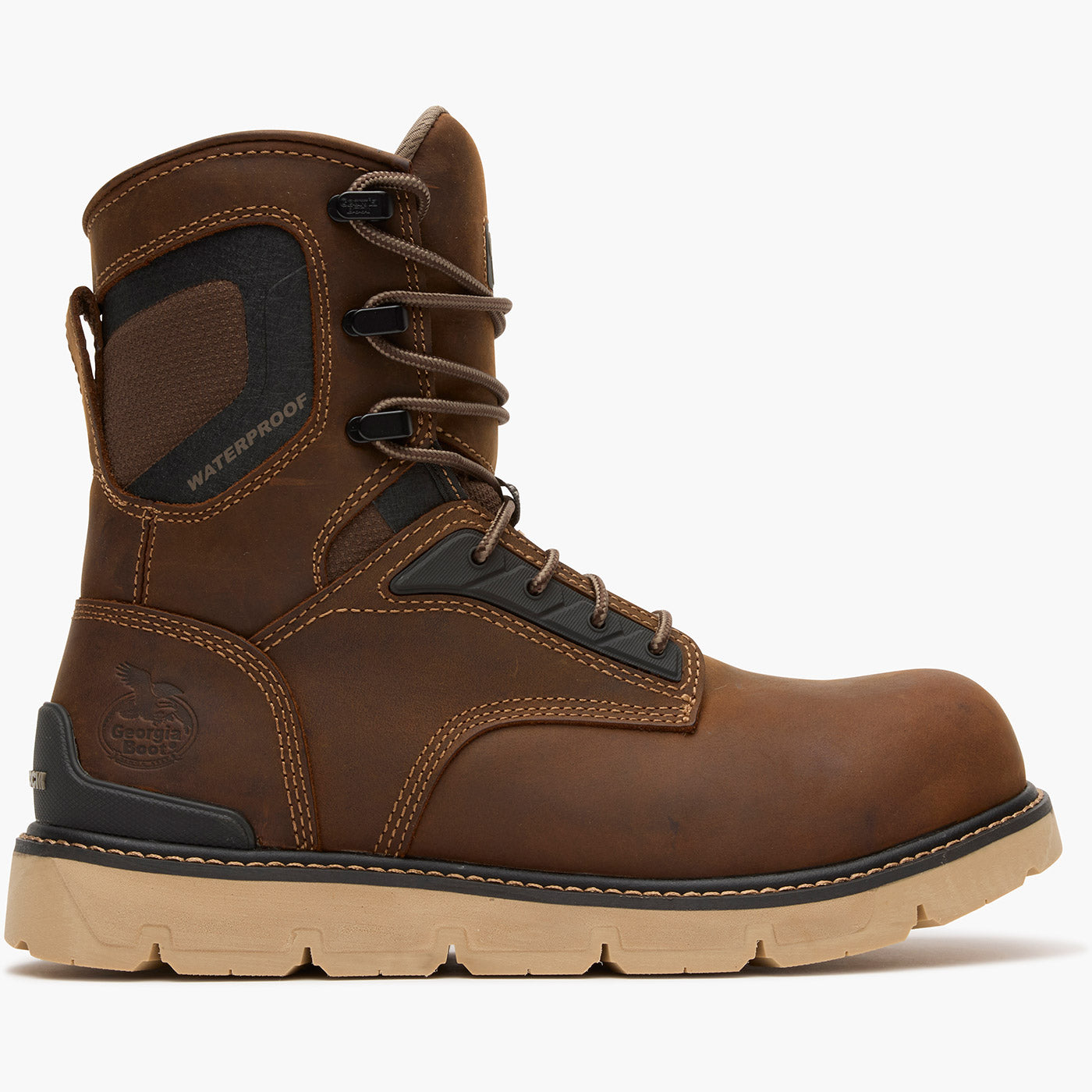 Georgia Boot Carbon Flex Wedge 8" Waterproof Work Boot