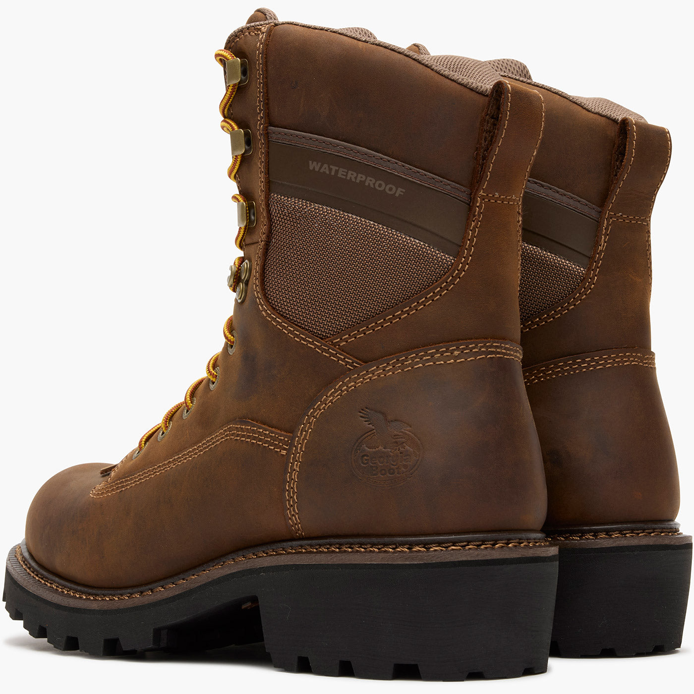 Georgia Boot Core 37 9" Scalloped Heel Waterproof Work Boot