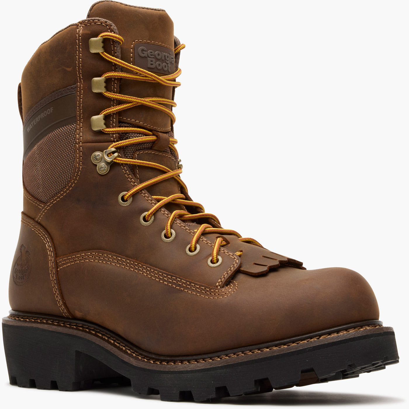 Georgia Boot Core 37 9" Scalloped Heel Waterproof Work Boot