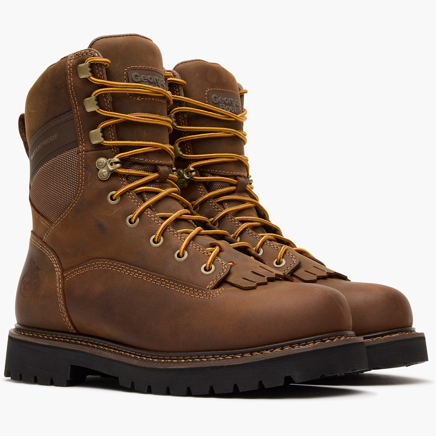 Georgia Boot Core 37 9" Low Heel Waterproof Composite Toe Logger Work Boot