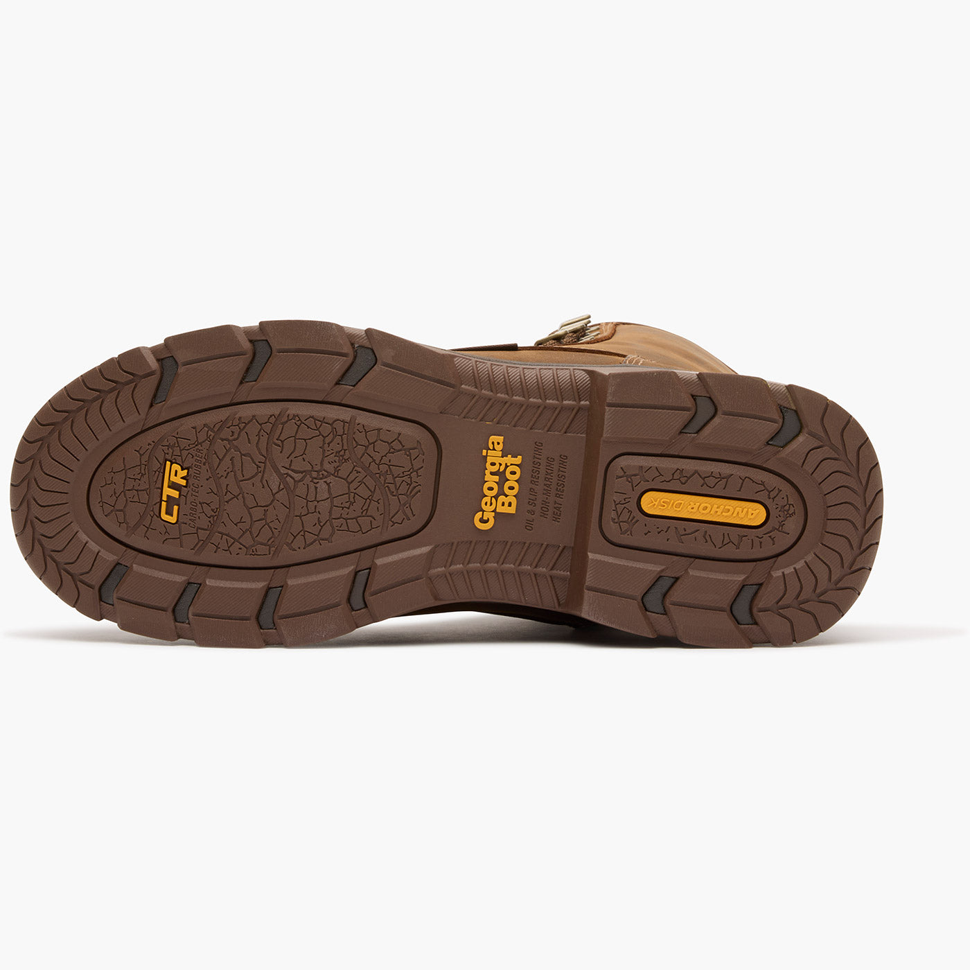 Georgia Boot Athens SuperLyte 8" Waterproof Side-Zip Moc Toe Work Boot