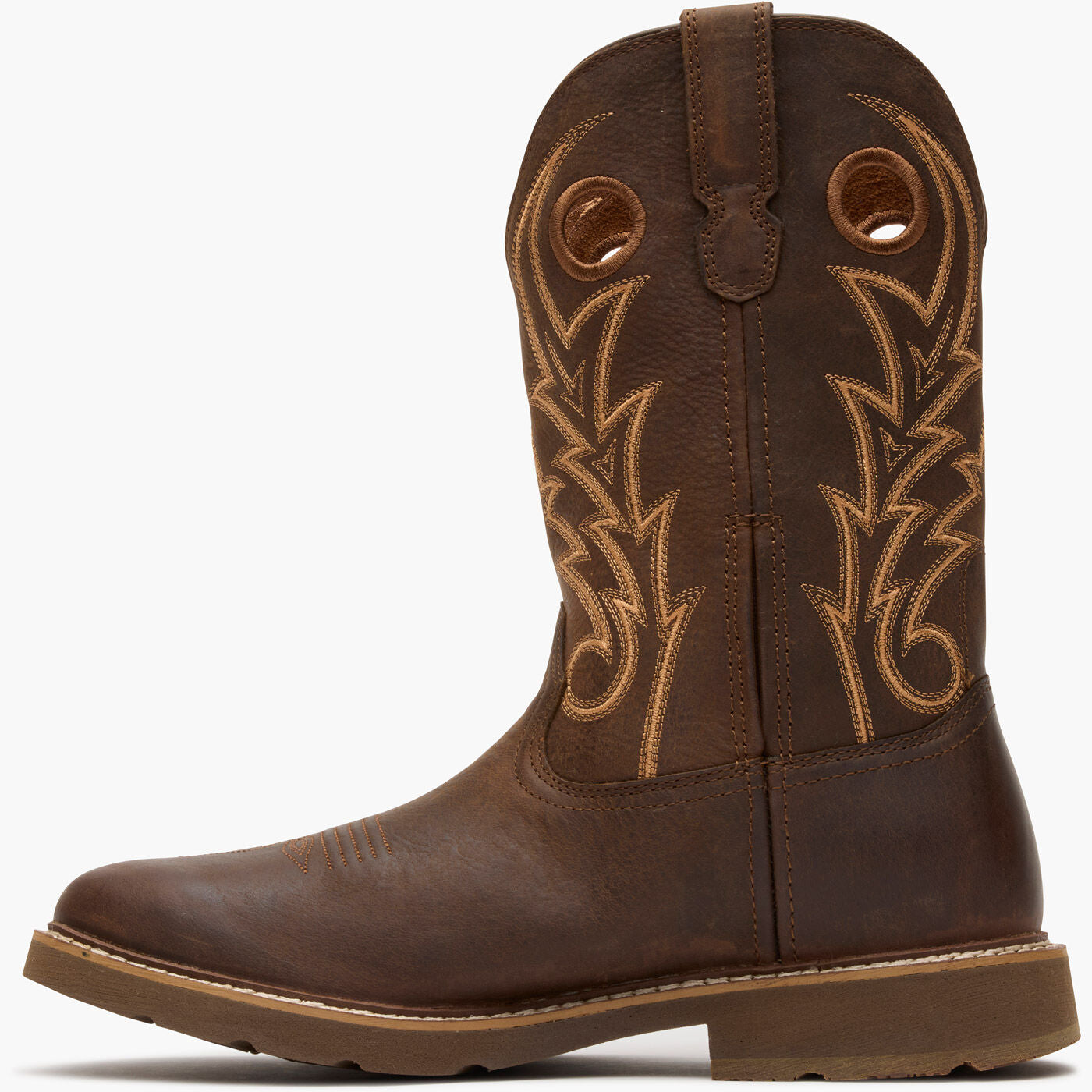 Georgia Boot Core 37 11" Steel Toe Western Pull-On Work Boot