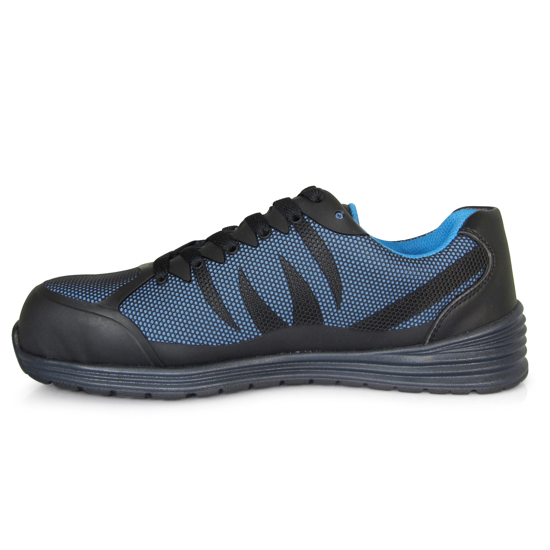 Genuine Grip Fangs Men's Carbon Nano Toe Static-Dissipative Puncture-Resisting Slip-Resisting Athletic Work Shoe - profile