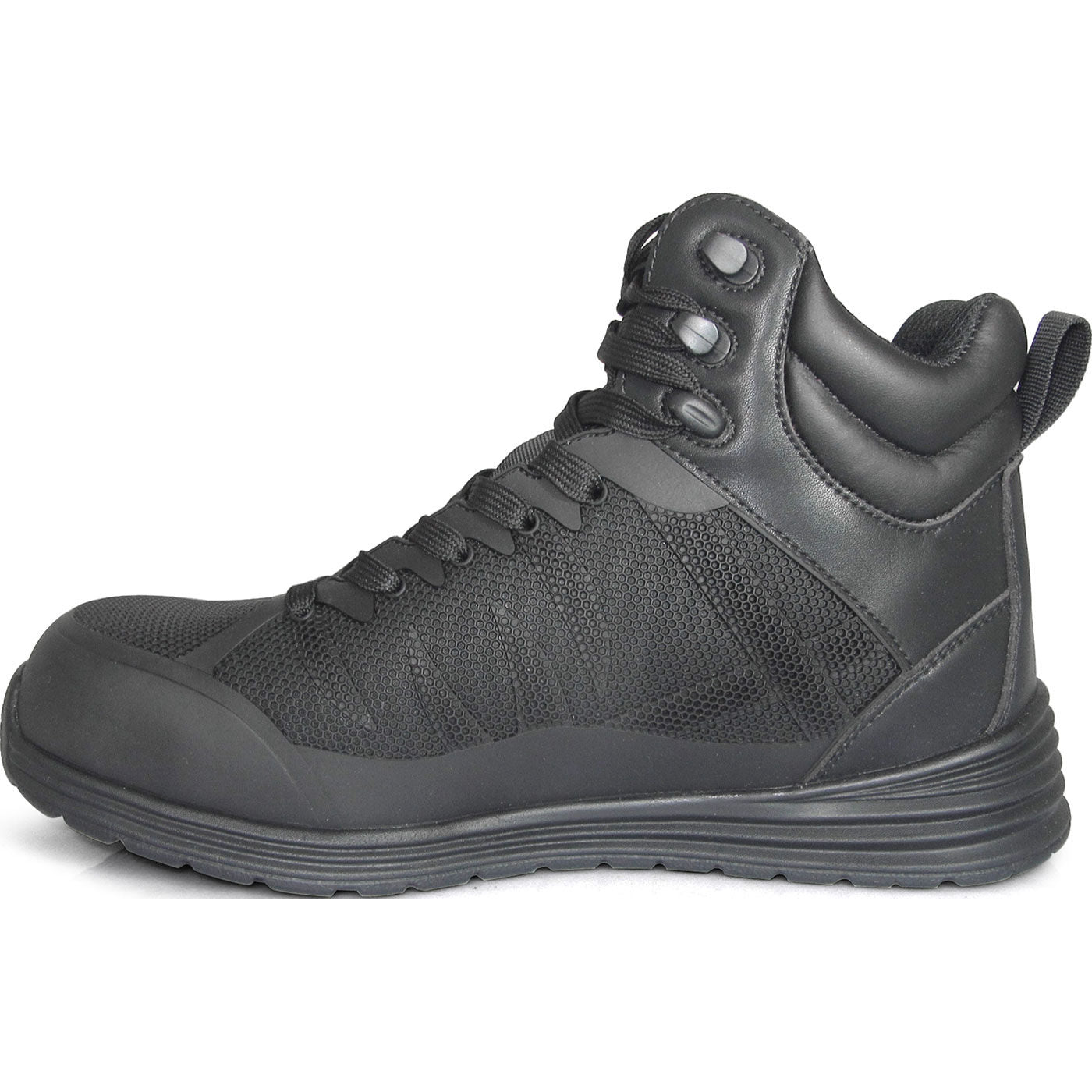 Genuine Grip Fangs Men's 6-inch Carbon Nano Toe Static-Dissipative Puncture-Resisting Athletic Work Shoe - profile