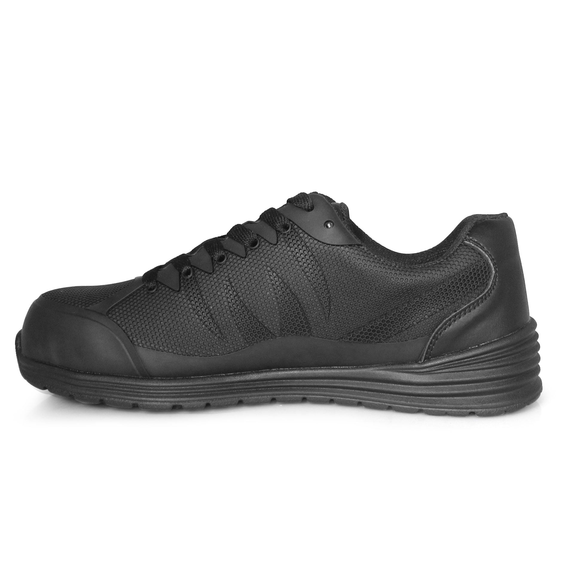 Genuine Grip Fangs Women's Carbon Nano Toe Static-Dissipative Puncture-Resisting Slip-Resisting Athletic Work Shoe - profile