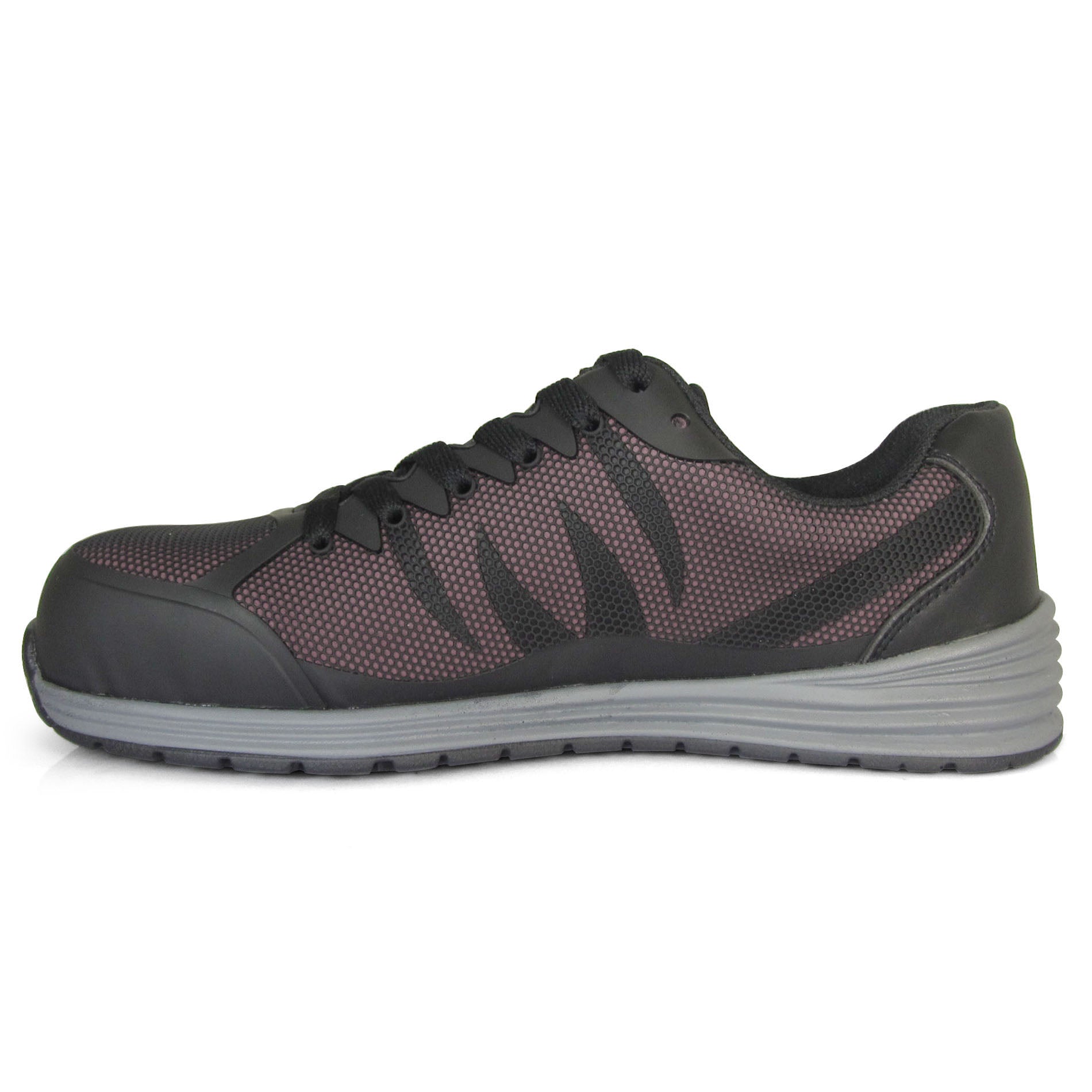 Genuine Grip Fangs Women's Carbon Nano Toe Static-Dissipative Puncture-Resisting Slip-Resisting Athletic Work Shoe - profile