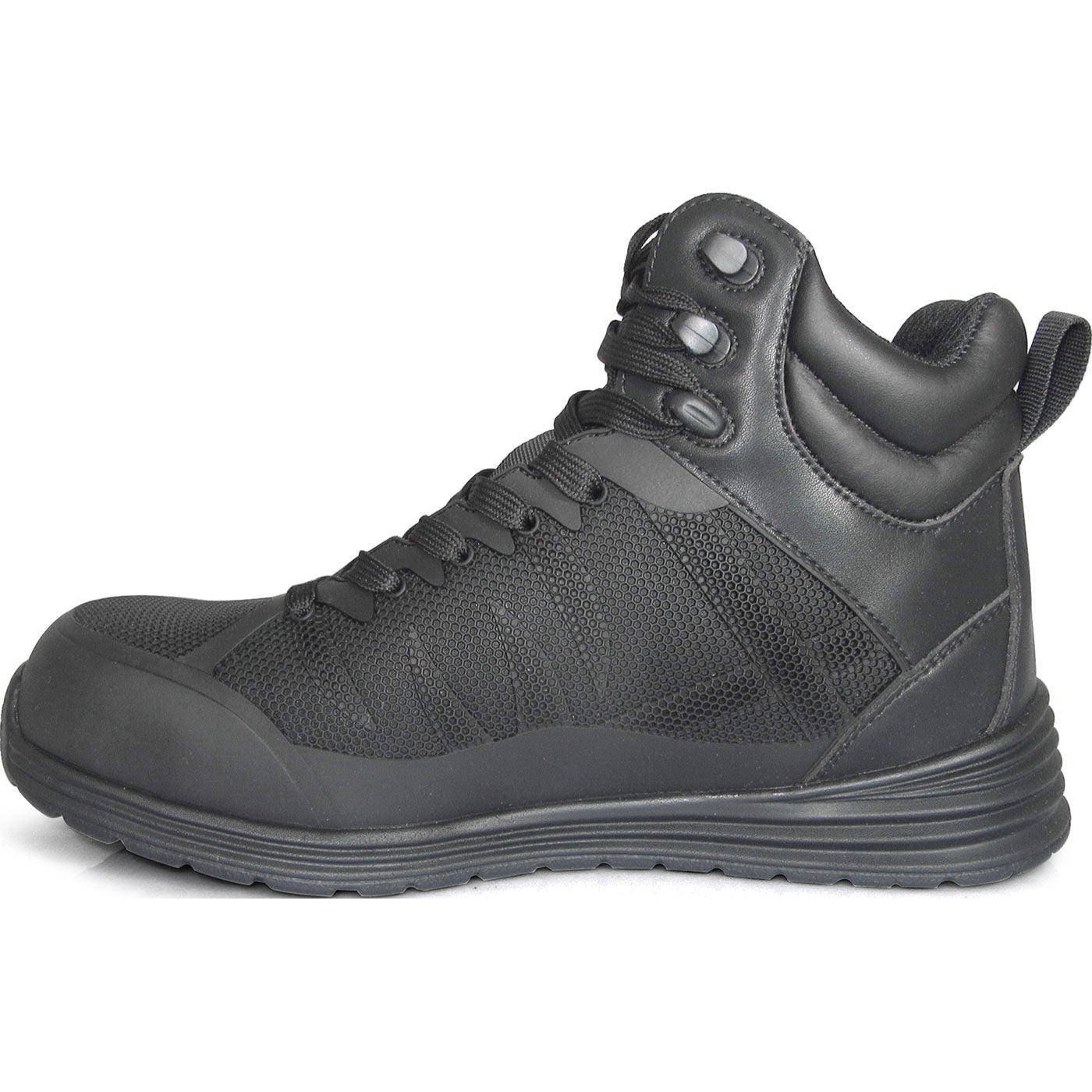 Genuine Grip Fangs Women's 6-inch Carbon Nano Toe Static-Dissipative Puncture-Resisting Athletic Work Shoe - profile