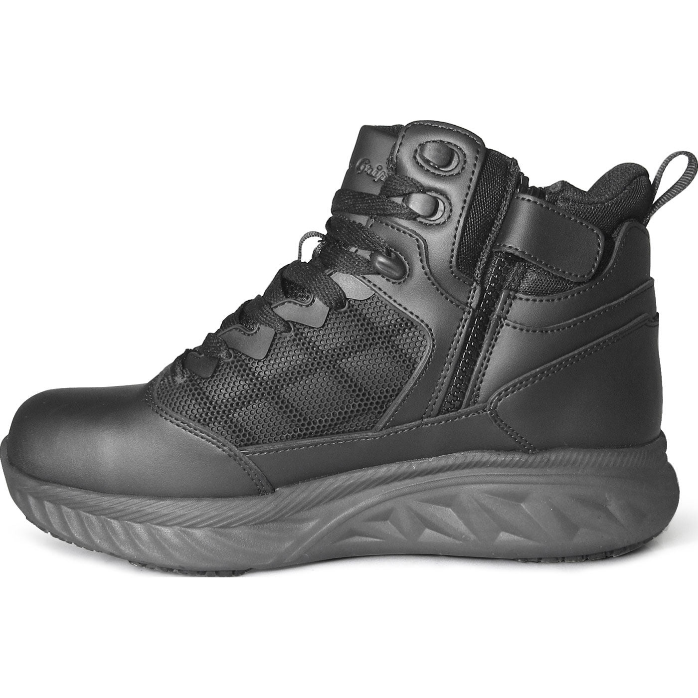 Genuine Grip Shielder Men's 6-inch Slip-Resisting Zipper Work Boot - profile