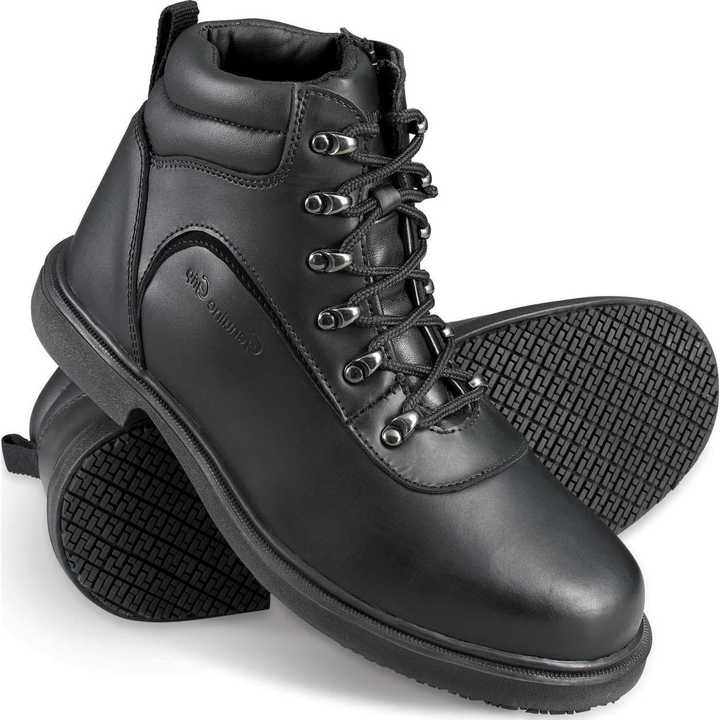 Genuine Grip Slip-Resistant Steel Toe Zipper Boot - main