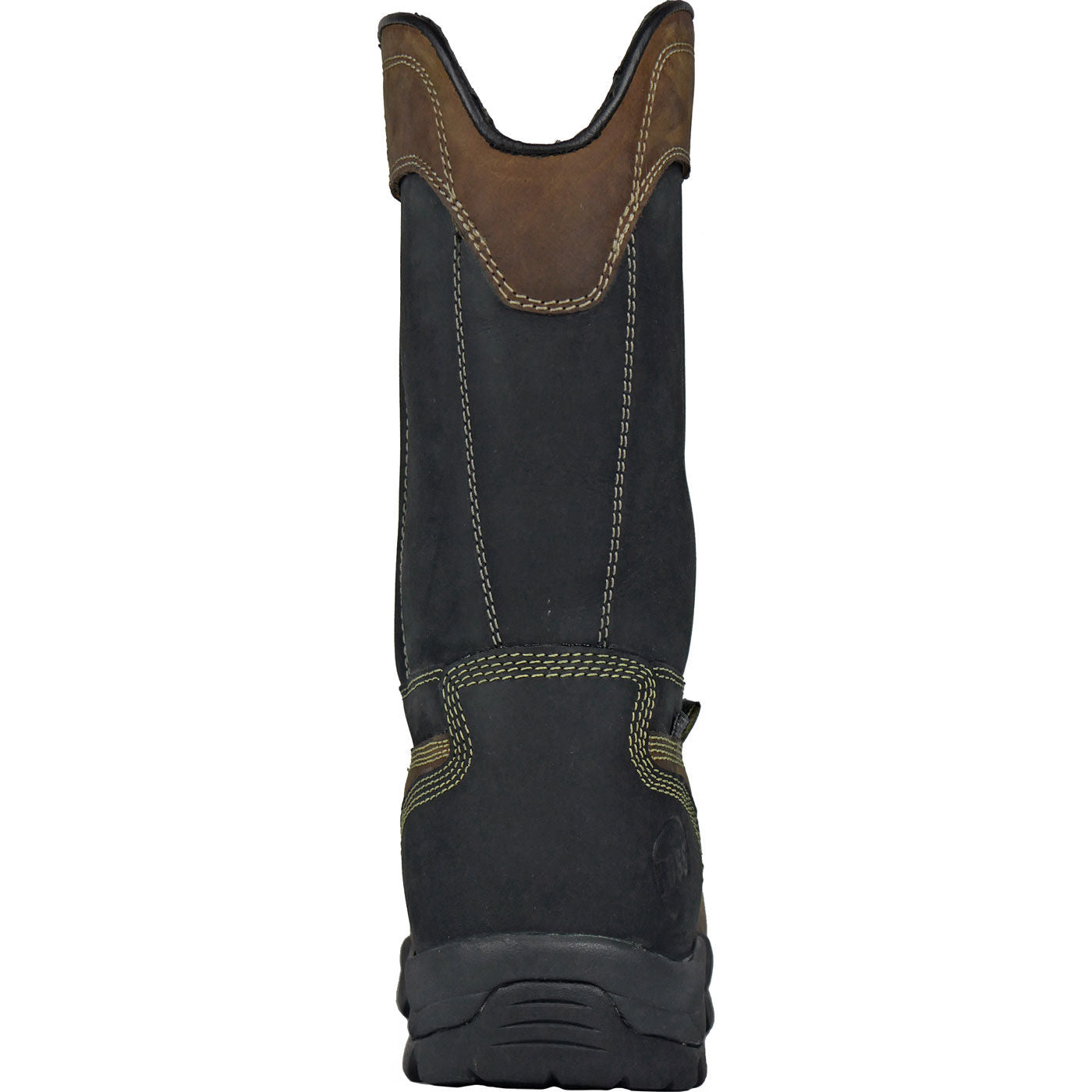 HOSS Slag Men's Internal Metatarsal Composite Toe Puncture-Resisting Waterproof Pull-On Work Boot - back