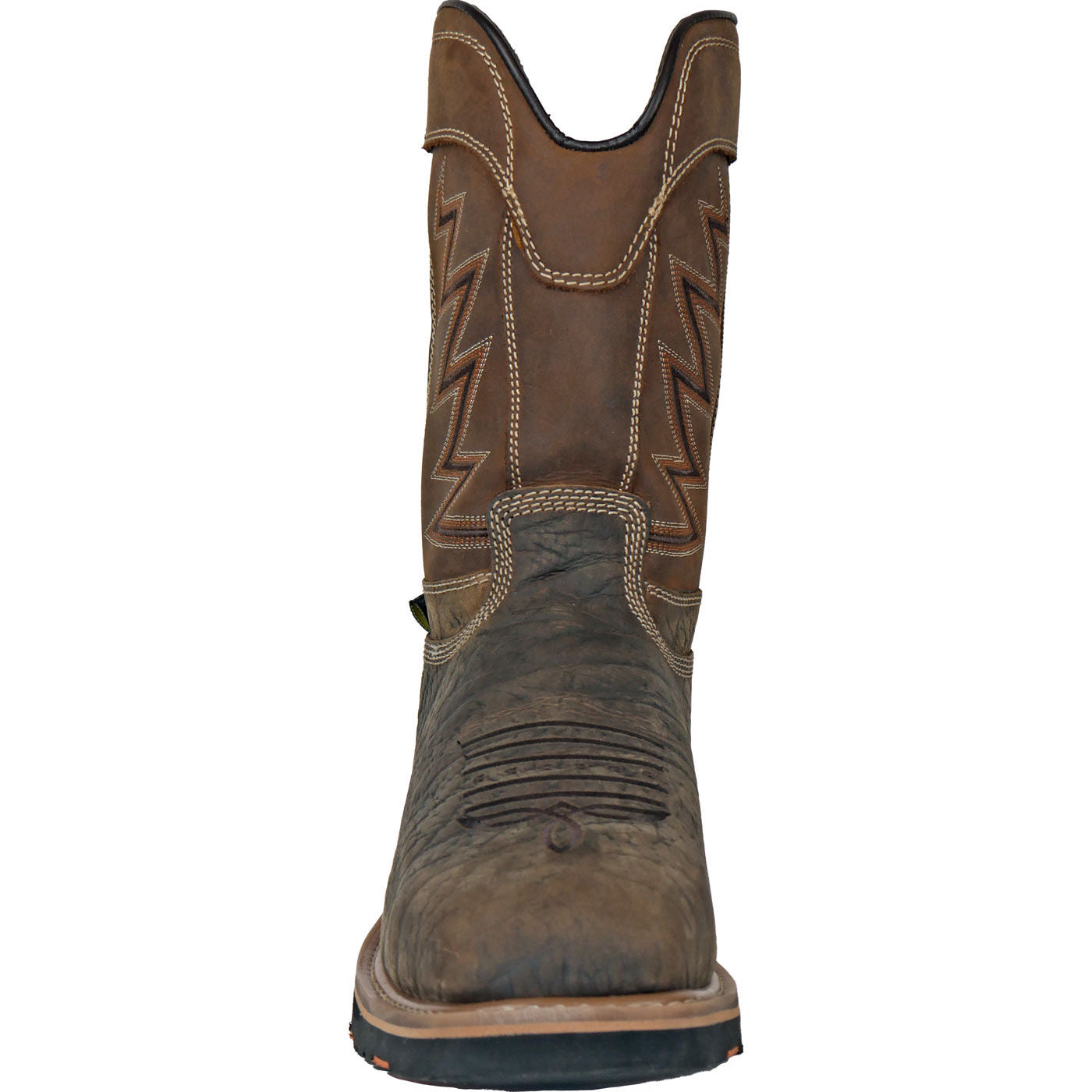HOSS Fracker Men's Internal Metatarsal Composite Toe Puncture-Resisting Waterproof Western Work Boot - front