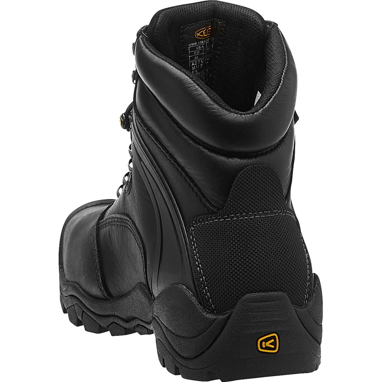 KEEN Utility® Louisville Steel Toe Waterproof Work Boot - back