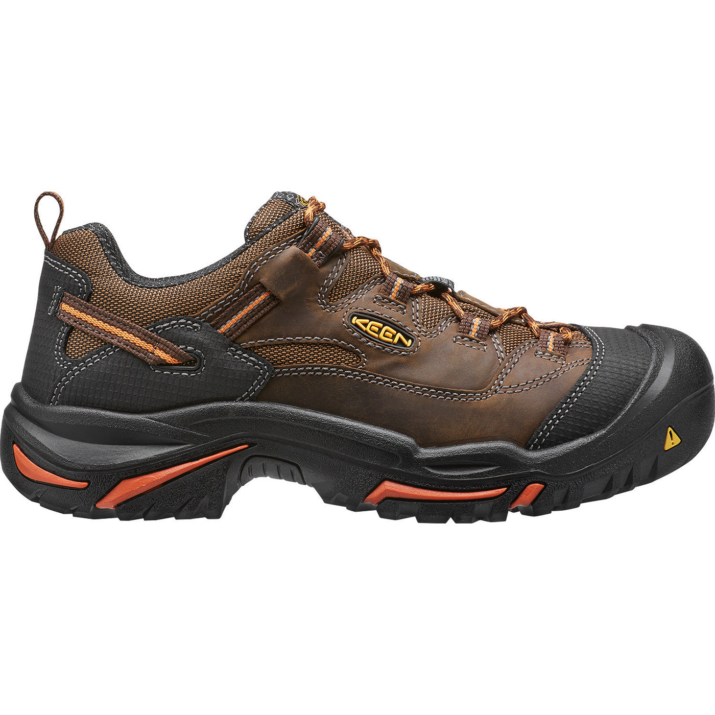 KEEN Utility® Braddock Low Men's Leather Electrical Hazard Resistant Oxford - profile