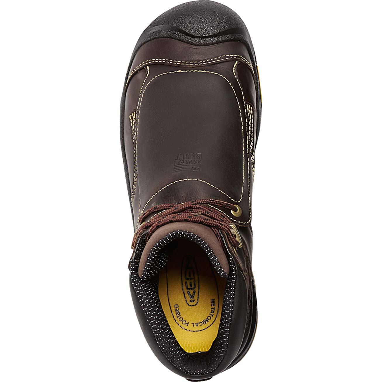KEEN Utility® Mt Vernon Steel Toe Met Guard Waterproof Work Boot - birdseye