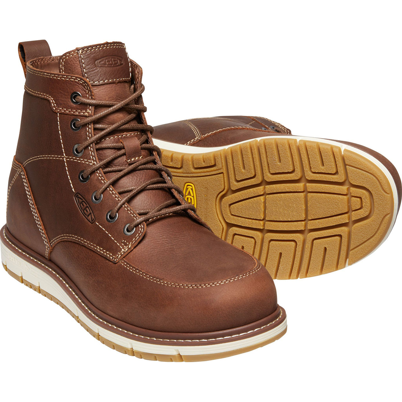 KEEN Utility® San Jose Men's 6 inch Aluminum Toe Electrical Hazard Work Boots - profile