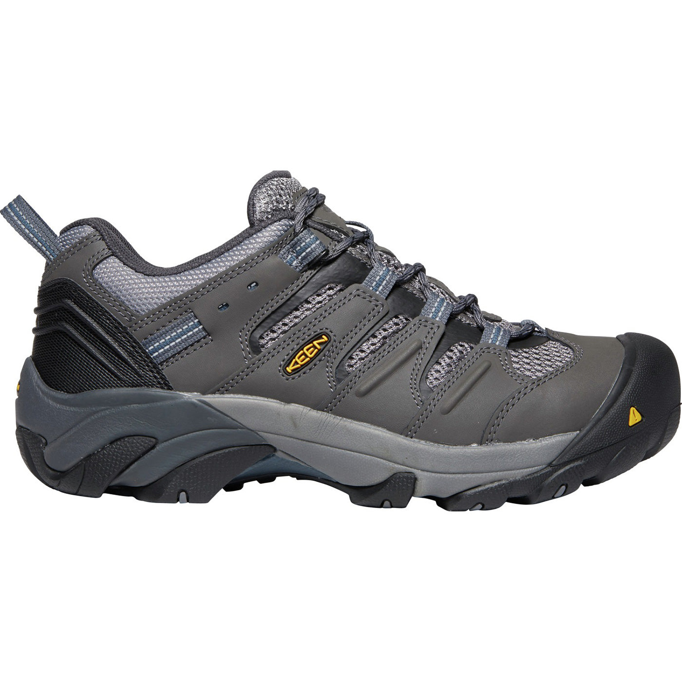 KEEN Utility® Lansing Low Men's Steel Toe Electrical Hazard Work Shoe - profile