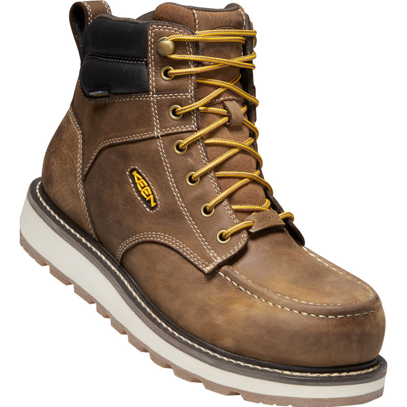 KEEN Utility® Cincinnati Wedge Men's Carbon Fiber Toe Electrical Hazard Waterproof Work Boot - main