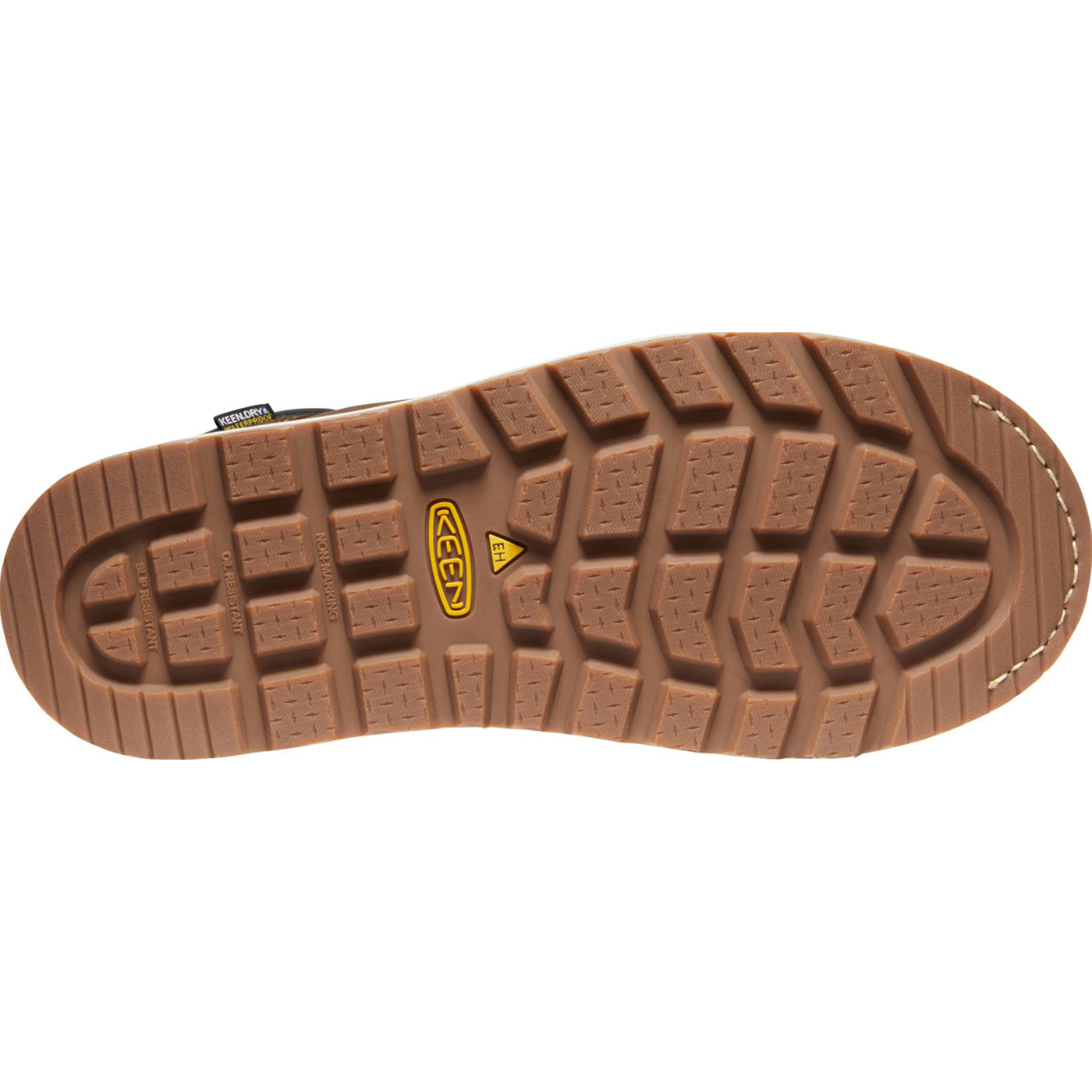 KEEN Utility® Cincinnati Wedge Men's Carbon Fiber Toe Electrical Hazard Waterproof Work Boot - outsole