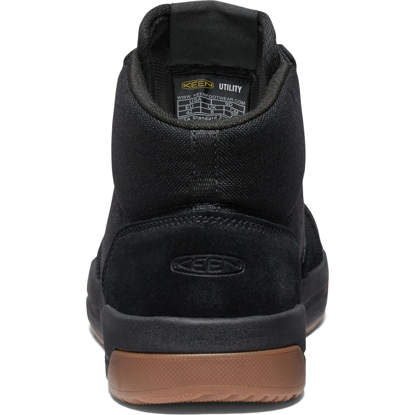 KEEN Utility Kenton Mid Men's Carbon Fiber Toe Electrical Hazard Athletic Work Shoe - back